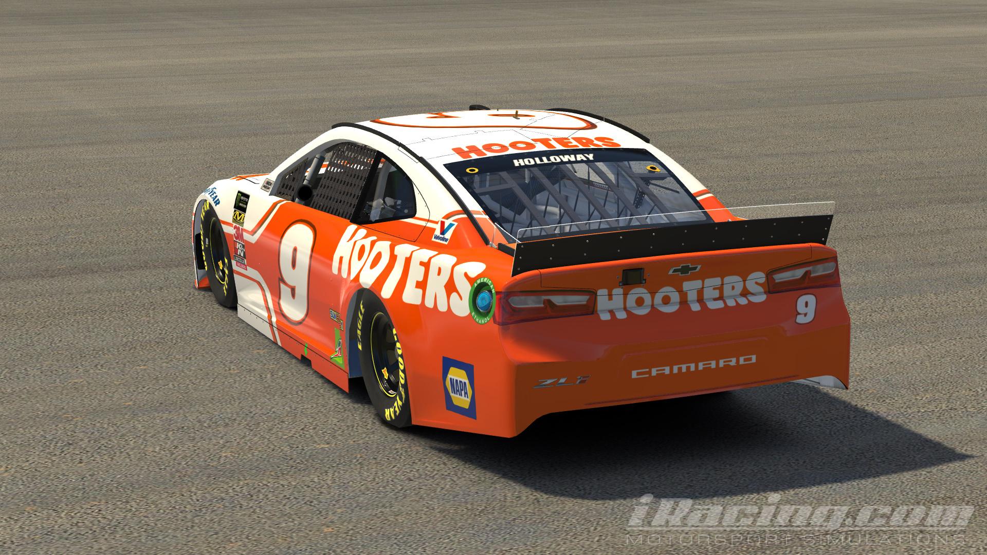 Chase Elliott - Hooters Chevrolet Camaro by Mike E Holloway - Trading ...