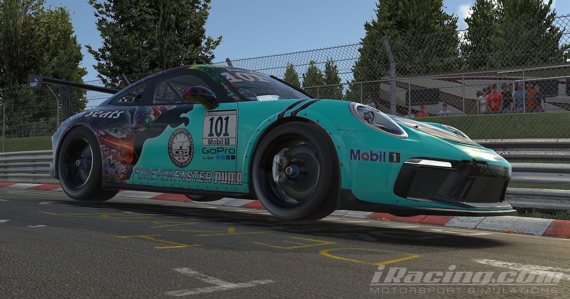 2019 Puma Ced Motorsports 911 Gt3 Cup By Marshall W. - Trading Paints