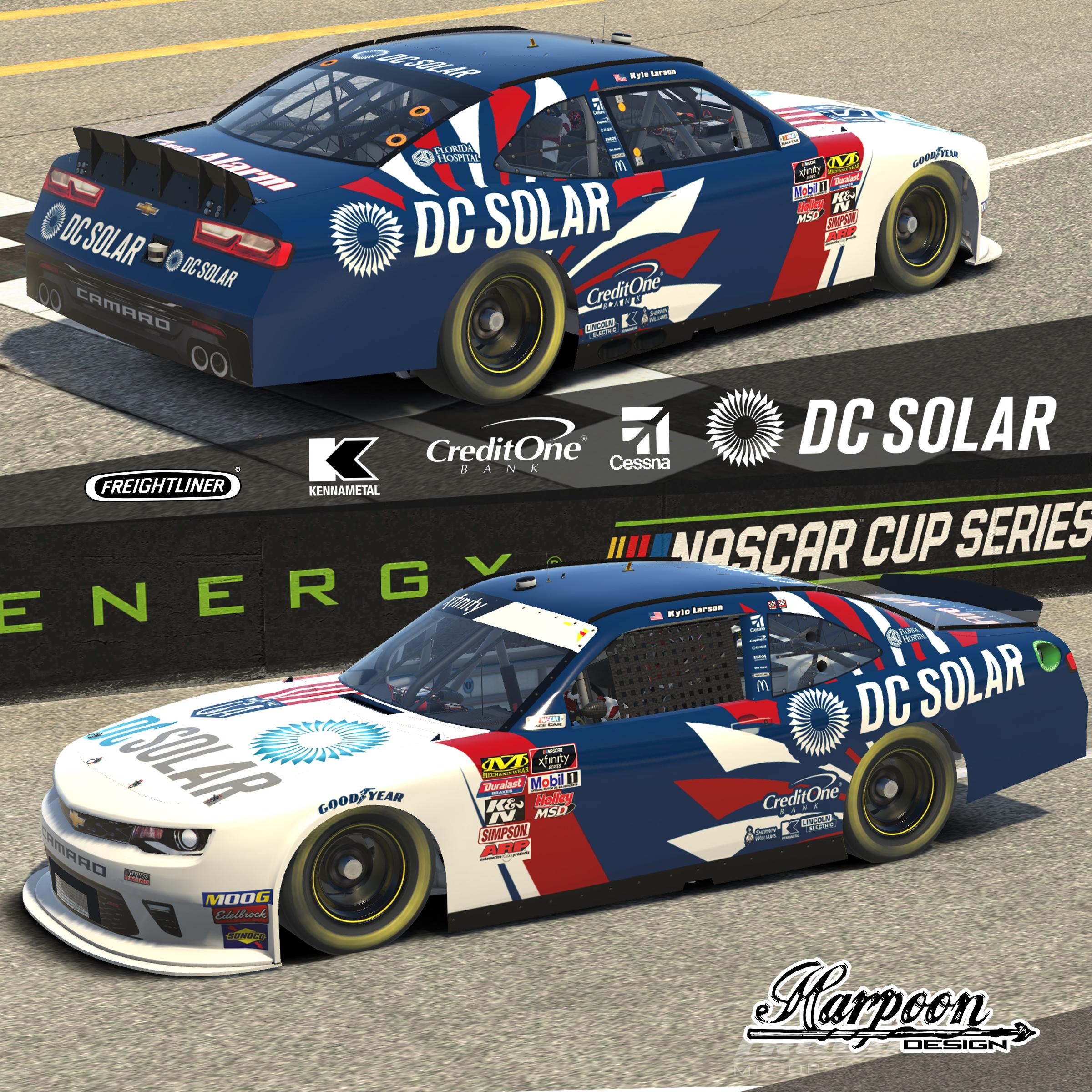 2018 Kyle Larson DC Solar USA 2019 contigs by Brantley ...