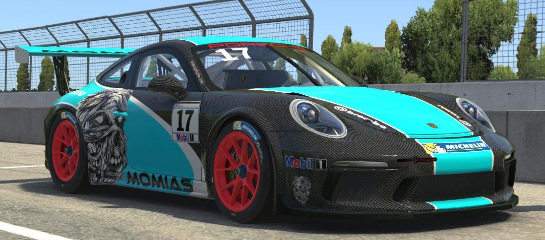 Porsche 911 Cup carbon by Diego Gonzalez3 - Trading Paints