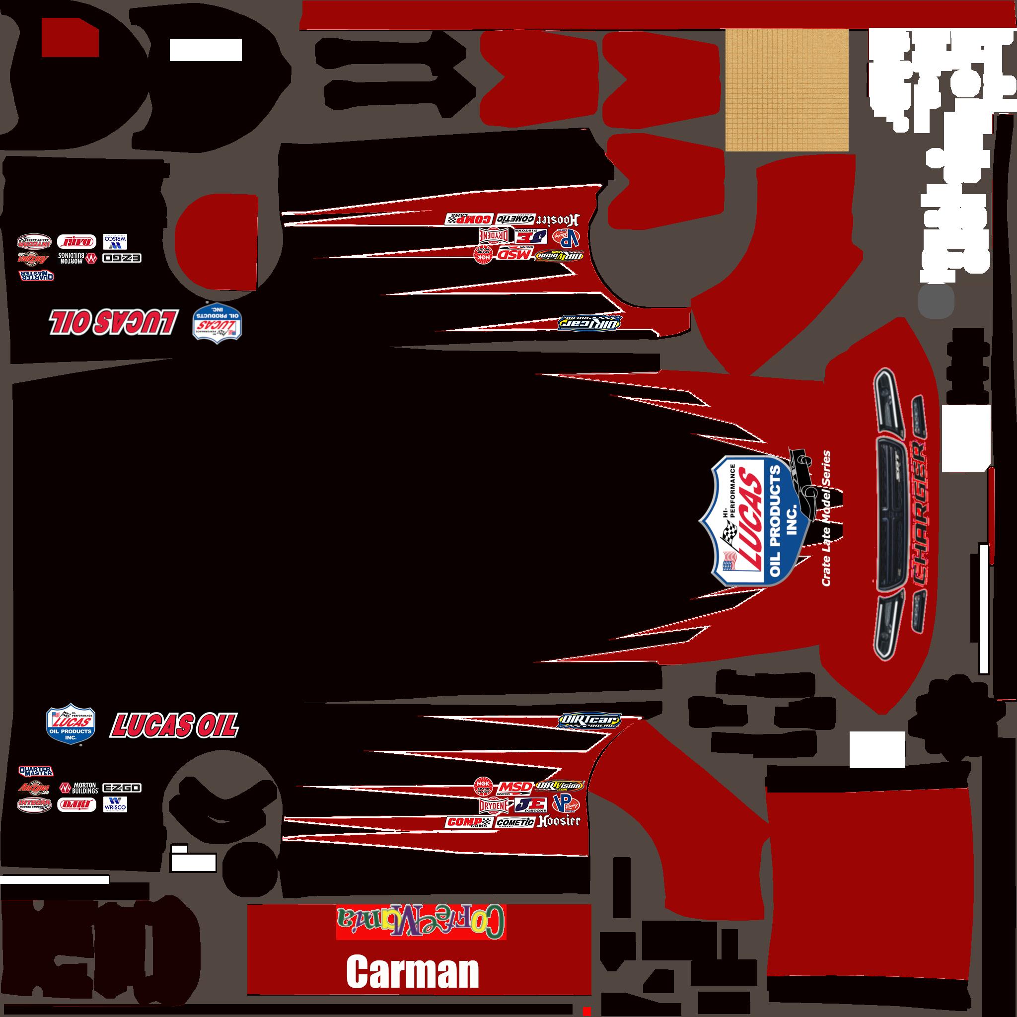 lucas oil crate late model series by Christopher Carman - Trading Paints