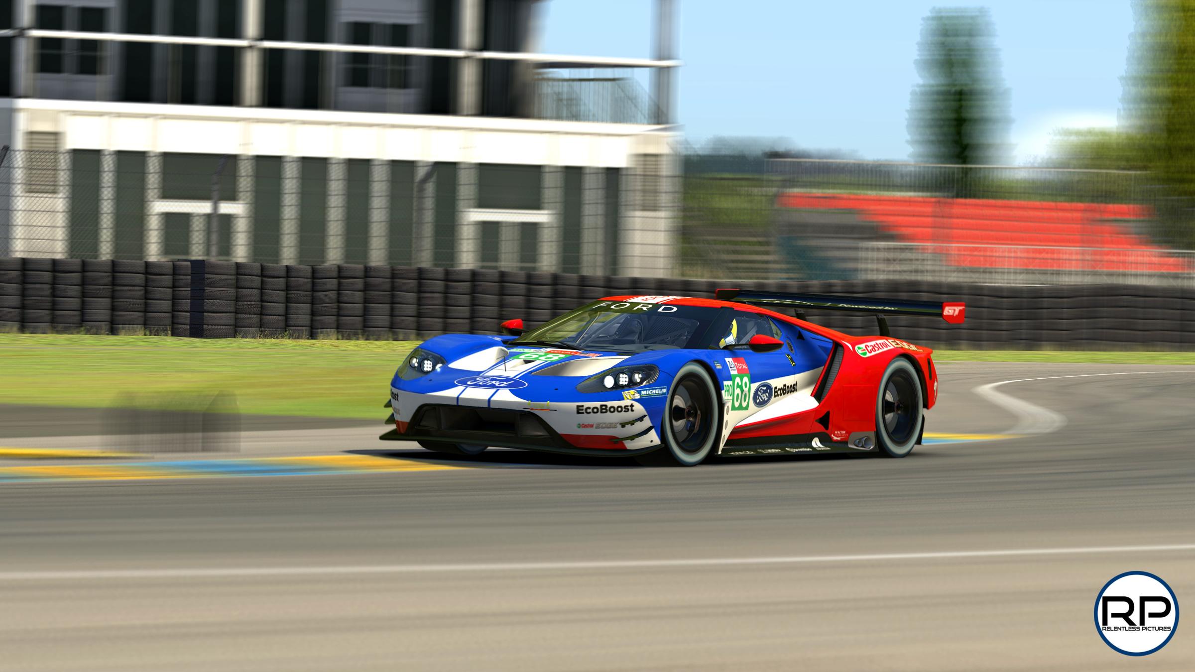 Ford GT#68 Le Mans 2019 Livery by Blake Neck - Trading Paints