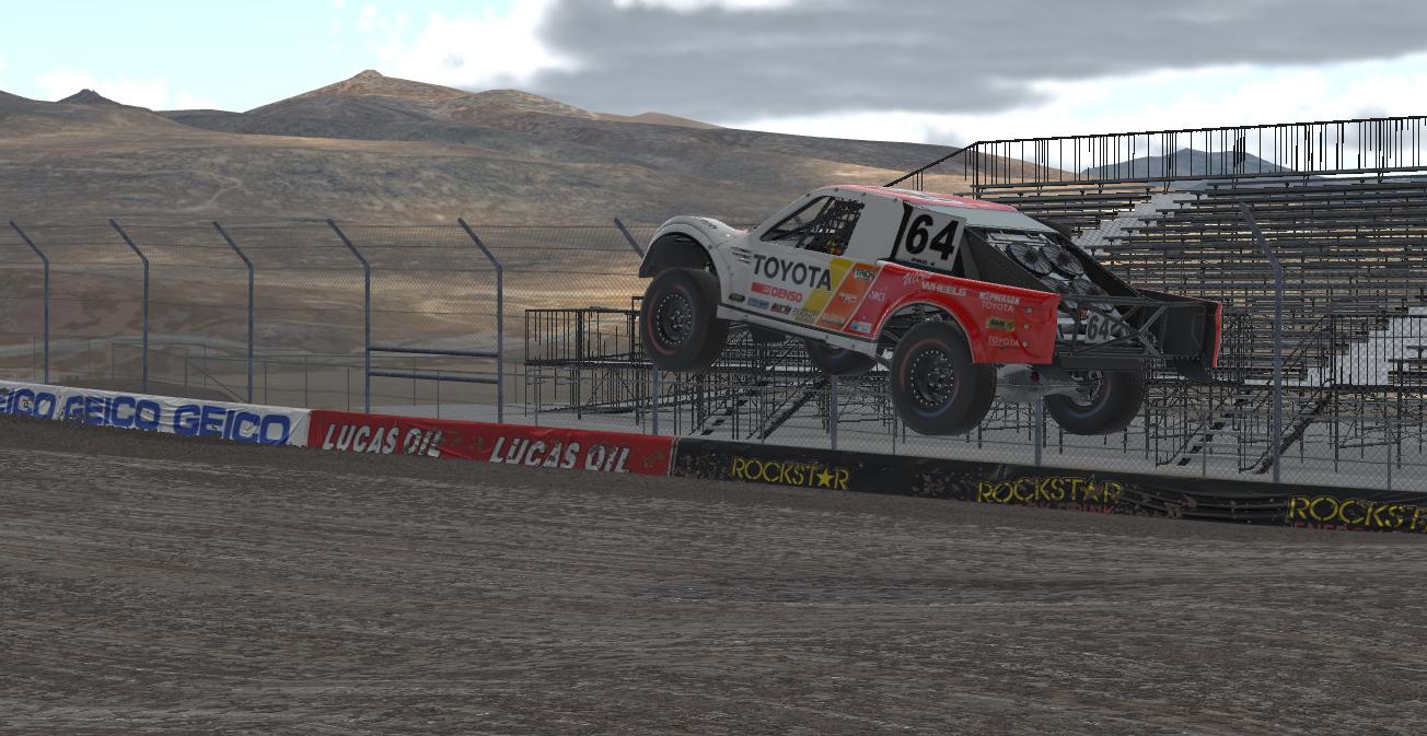 Ivan Ironman Stewart Toyota Trophy Truck by Nicholas Johnston - Trading ...