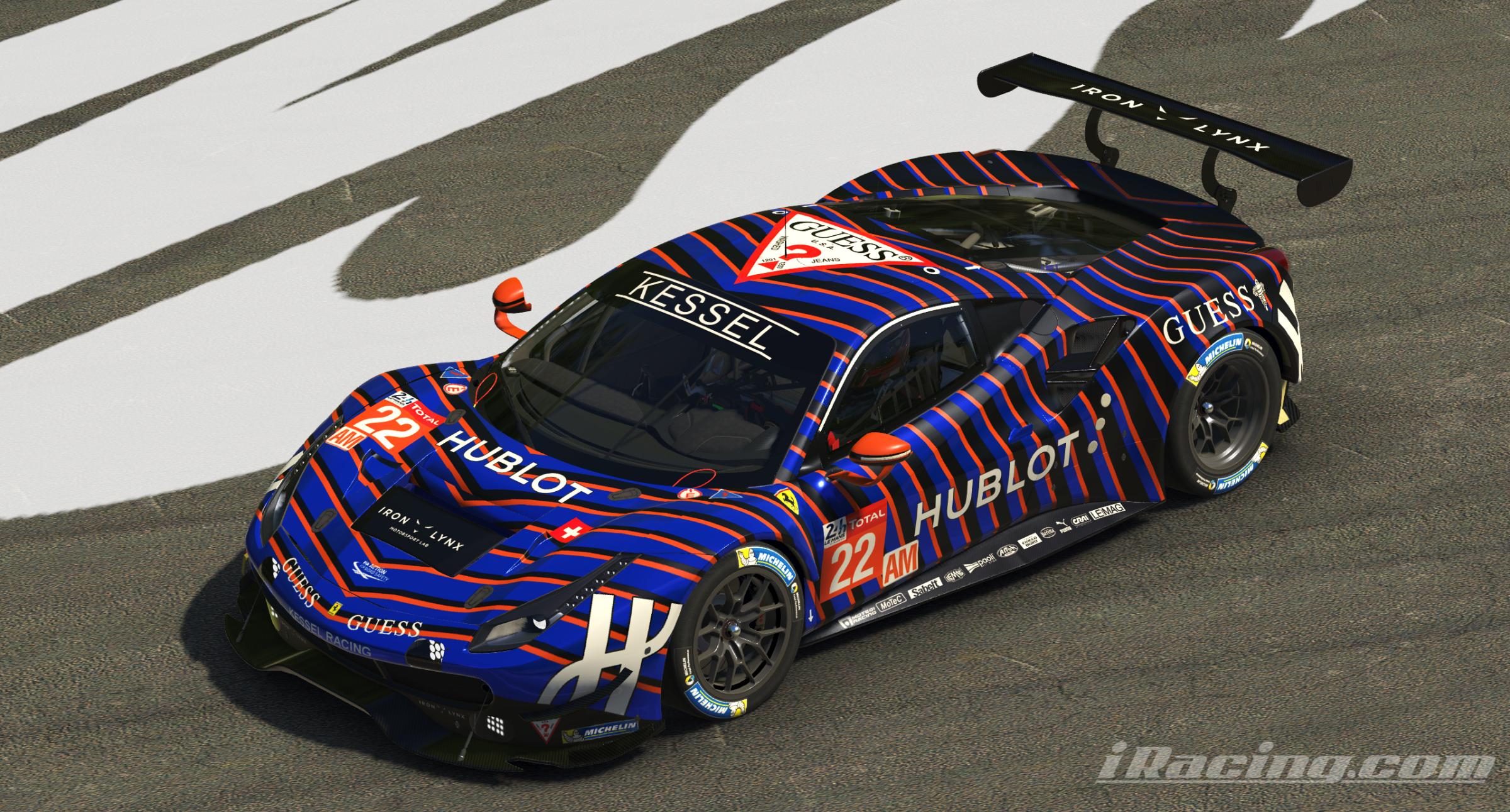 Kessel Racing 60 Ferrari 488 Gte 2019 Le Mans Livery By