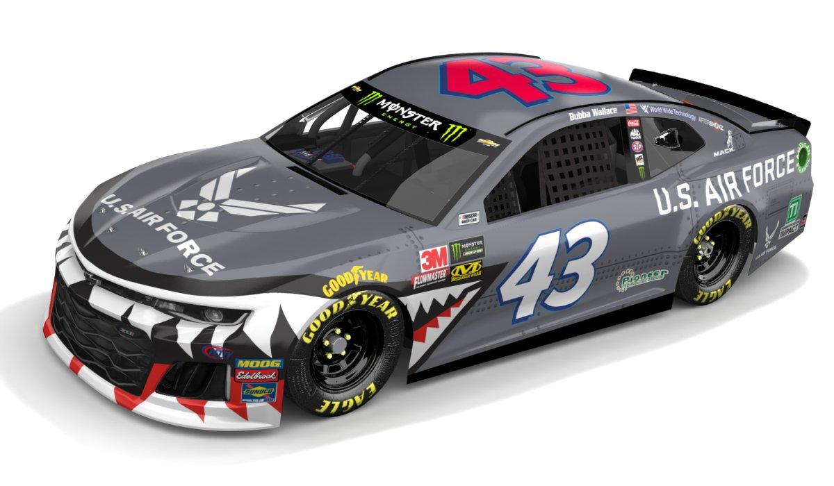 Bubba Wallace 43 RPM Daytona "WARTHOG" *CUSTOM NUMBER* by Jay Spears