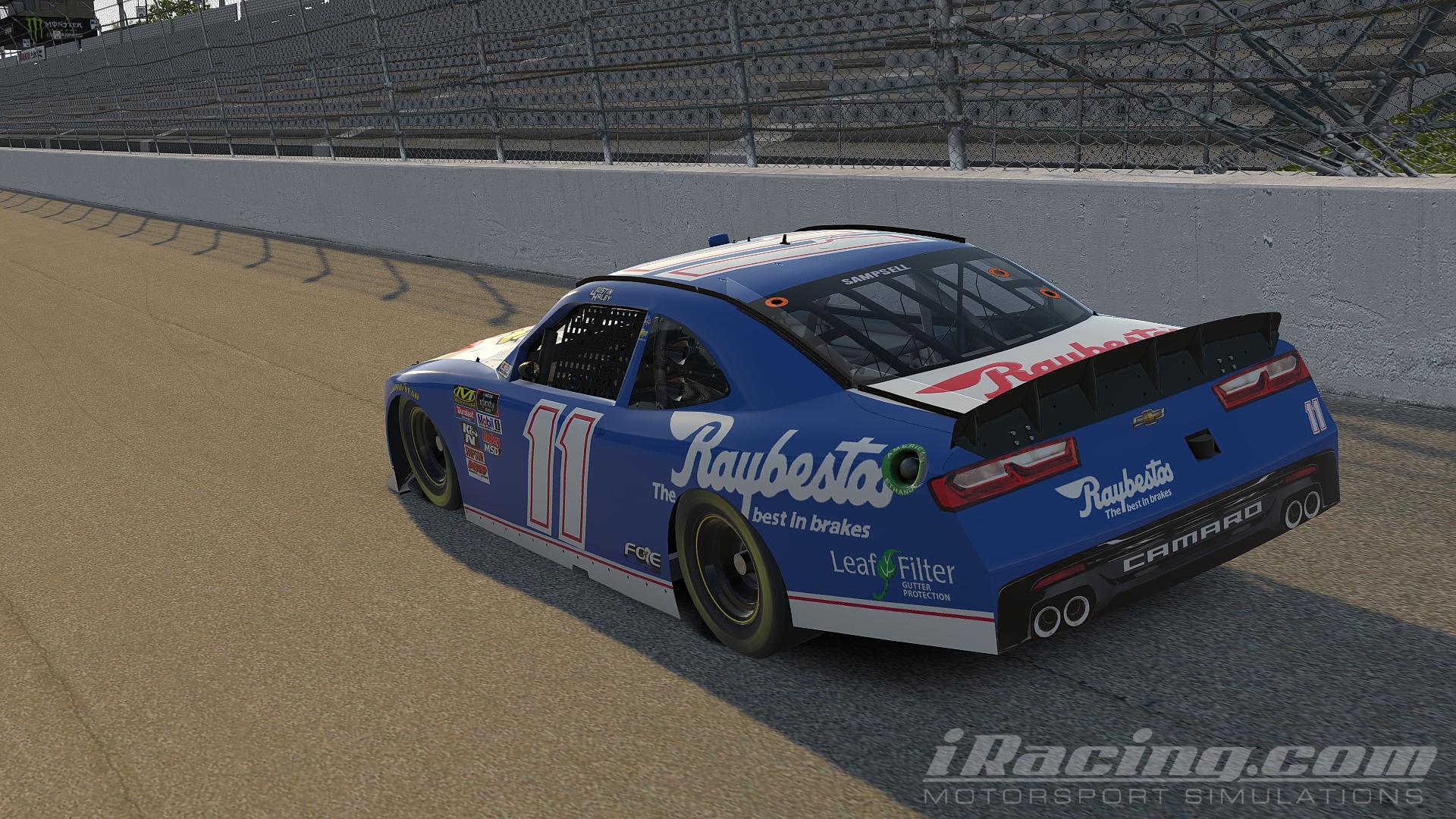 Justin Haley 2019 Xfinity Throwback by Adam Sampsell - Trading Paints