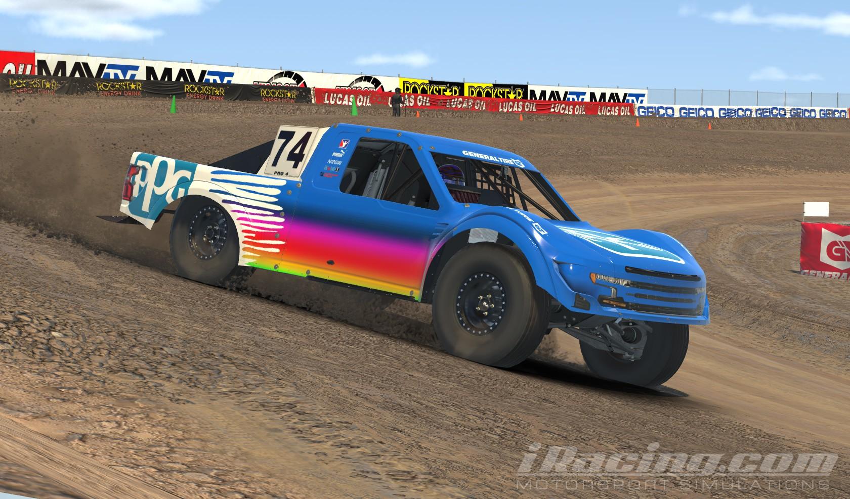 PPG 2019 Silverado Pro 4 Truck by Mitchell Gibson - Trading Paints