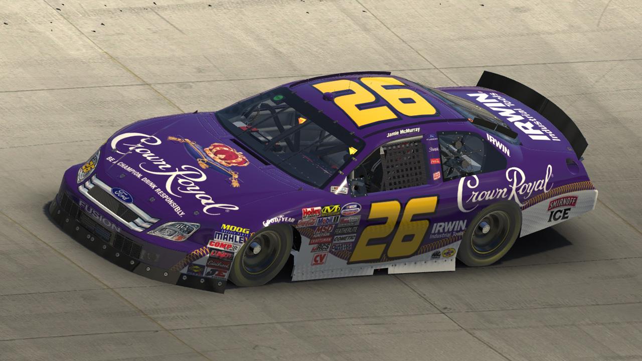 2006 Jamie McMurray Crown Royal Ford Fusion by Michael DiPasquale ...