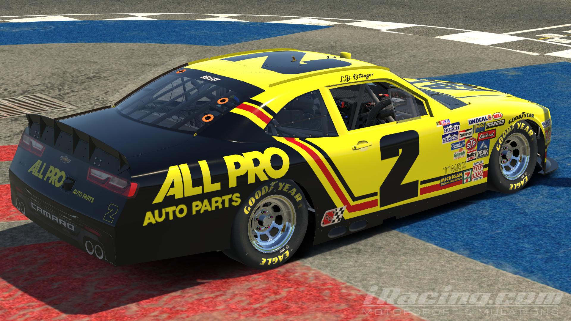 All Pro Auto Parts (1986) by Blake Kelley - Trading Paints