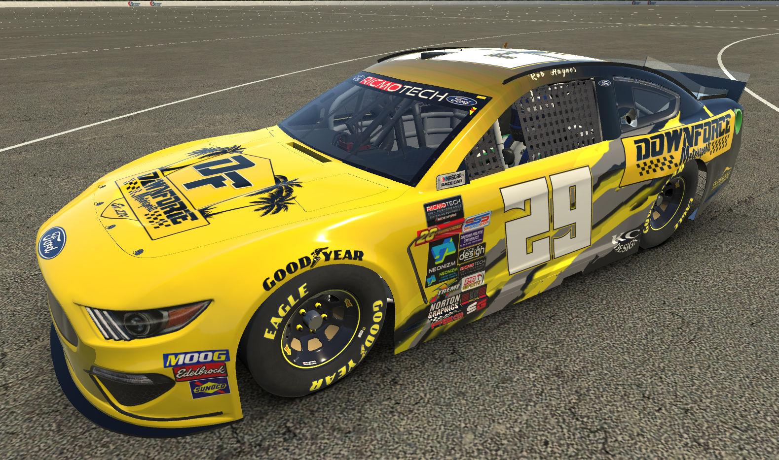 DownForce Motorsports Team Cup Car #29 by KC Duncan - Trading Paints