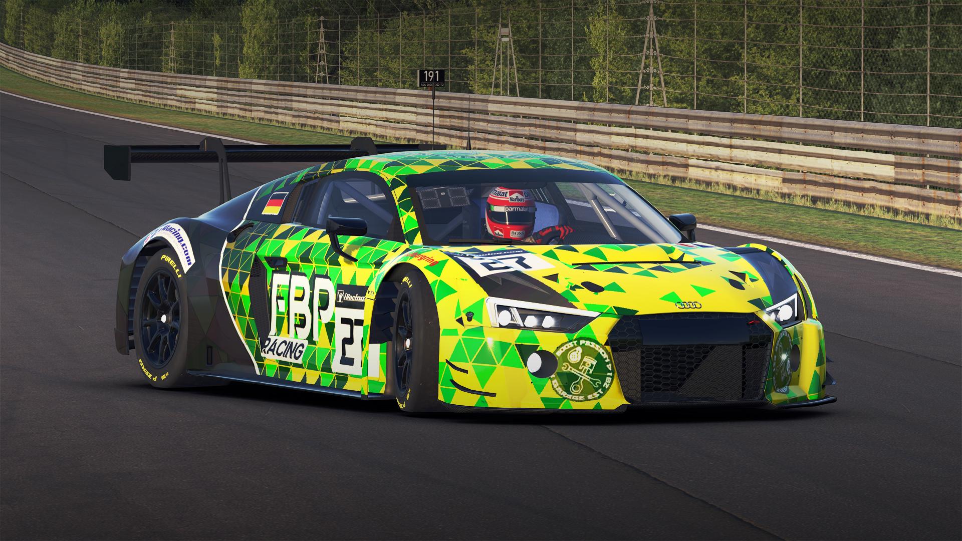 FBP Racing 2019 | Audi R8 LMS GT3 by Evan Dietzold - Trading Paints