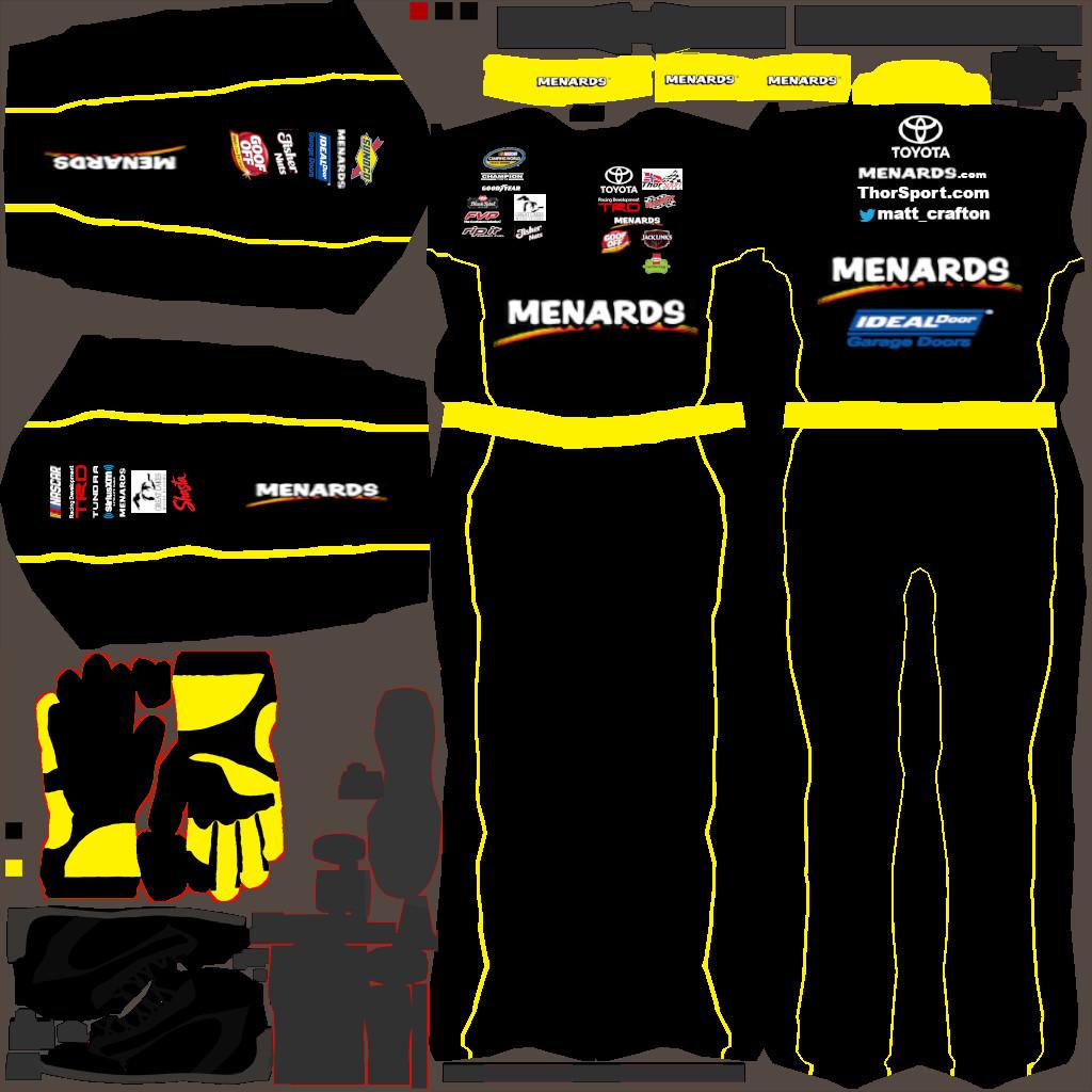 88 Matt Crafton Driving Suit by Dylan Martens - Trading Paints