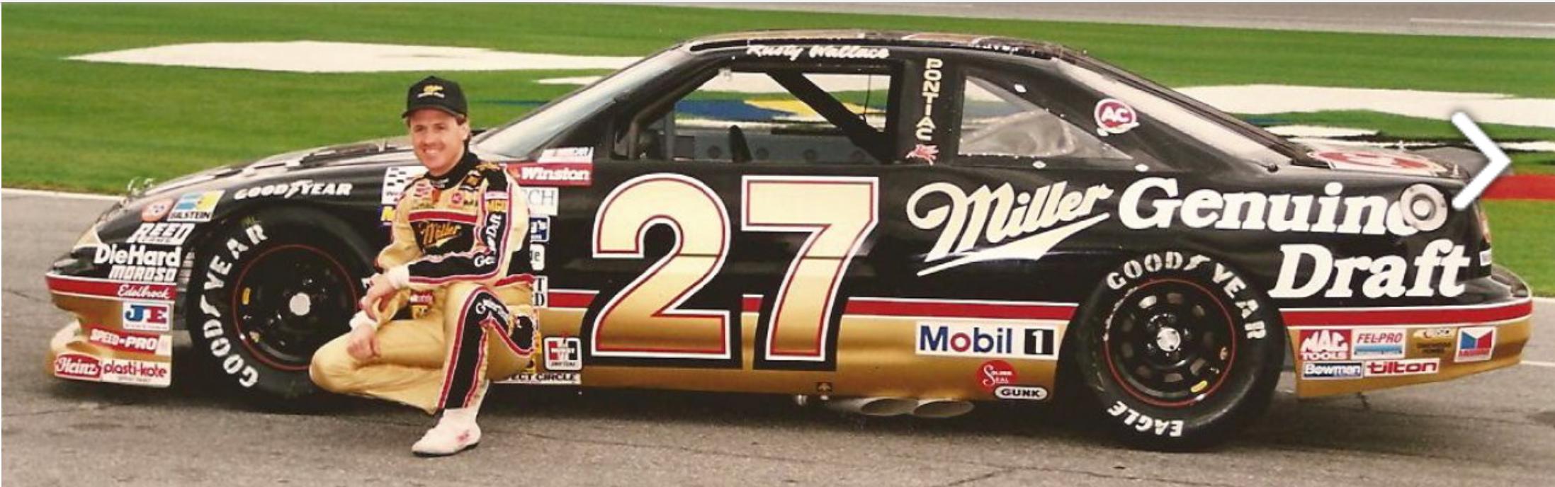 Toyota Camry Rusty Wallace 1991 Pontiac #27 Tribute by Tracy Powers