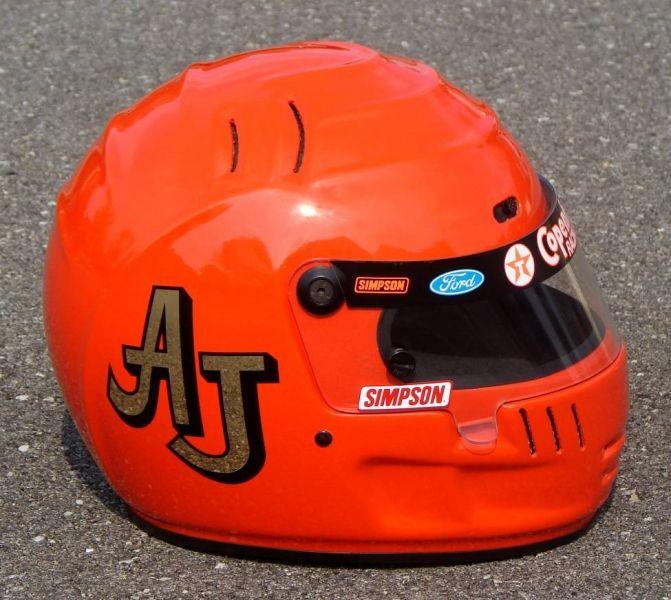 AJ Foyt 1993 helmet by Anthony Obrohta - Trading Paints