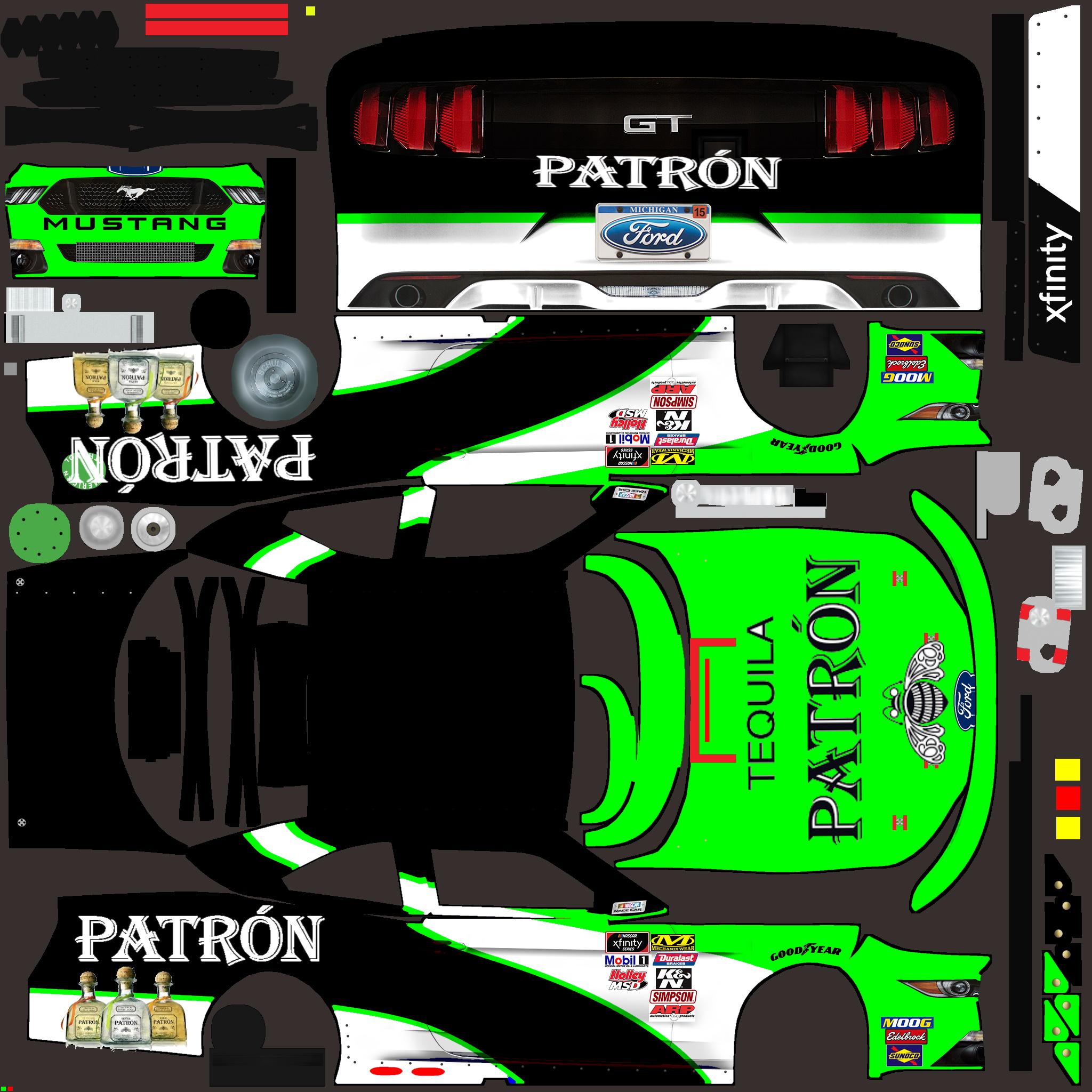 Patron Ford Mustang Class B 2013 by Greg Sweet2 - Trading Paints