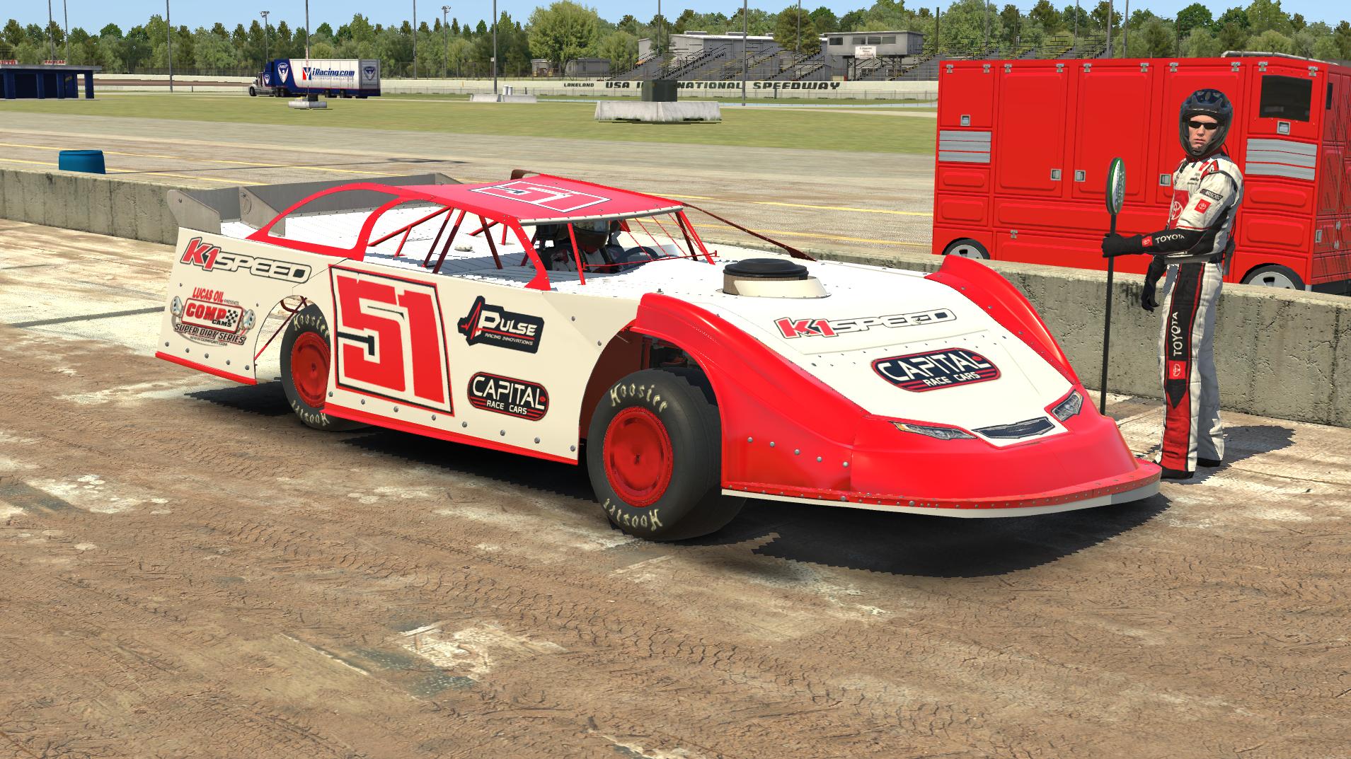 K1 Speed 51 - Dirt Late Model by Nick Lent - Trading Paints