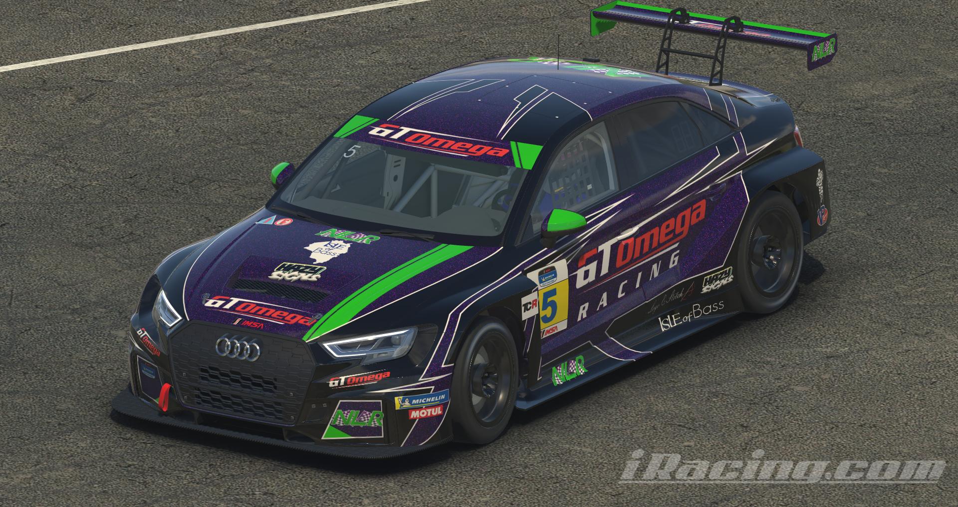 Audi Rs3 Lms Tcr 19 Northern Lights Racing Gt Omega By Craig Macleod Evans Trading Paints