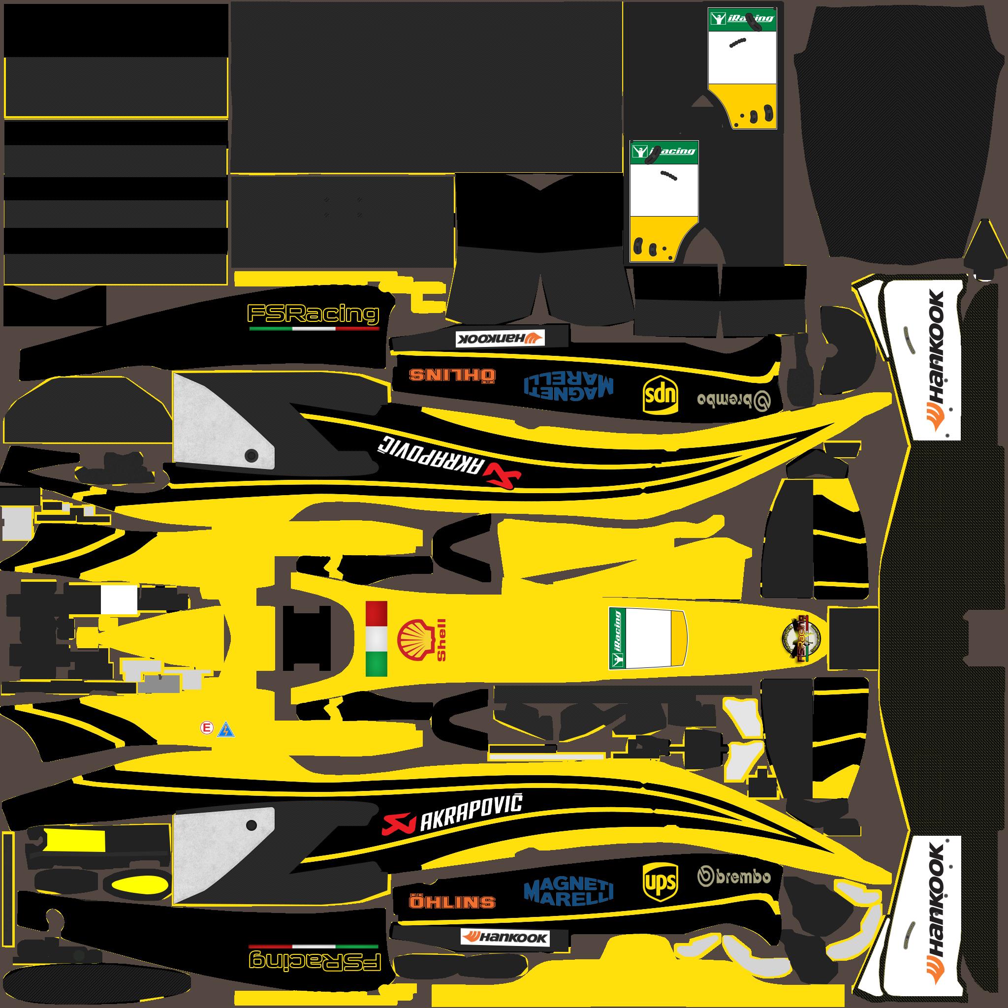 Dallara F312 F3 oronero by Renzo Cuomo - Trading Paints