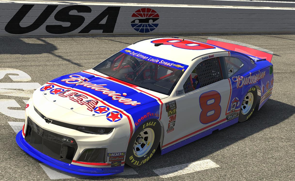 Budweiser Patriotic by Trenton Snead - Trading Paints