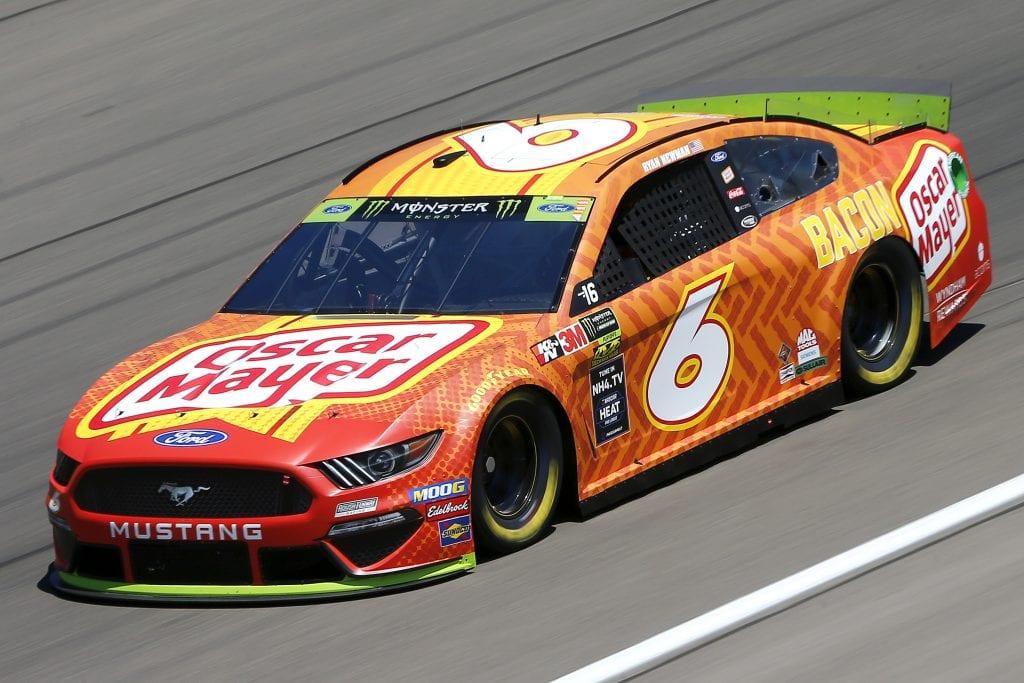 Ryan Newman #6 Oscar Mayer Bacon 2019 Monster Energy NASCAR Cup Series ...