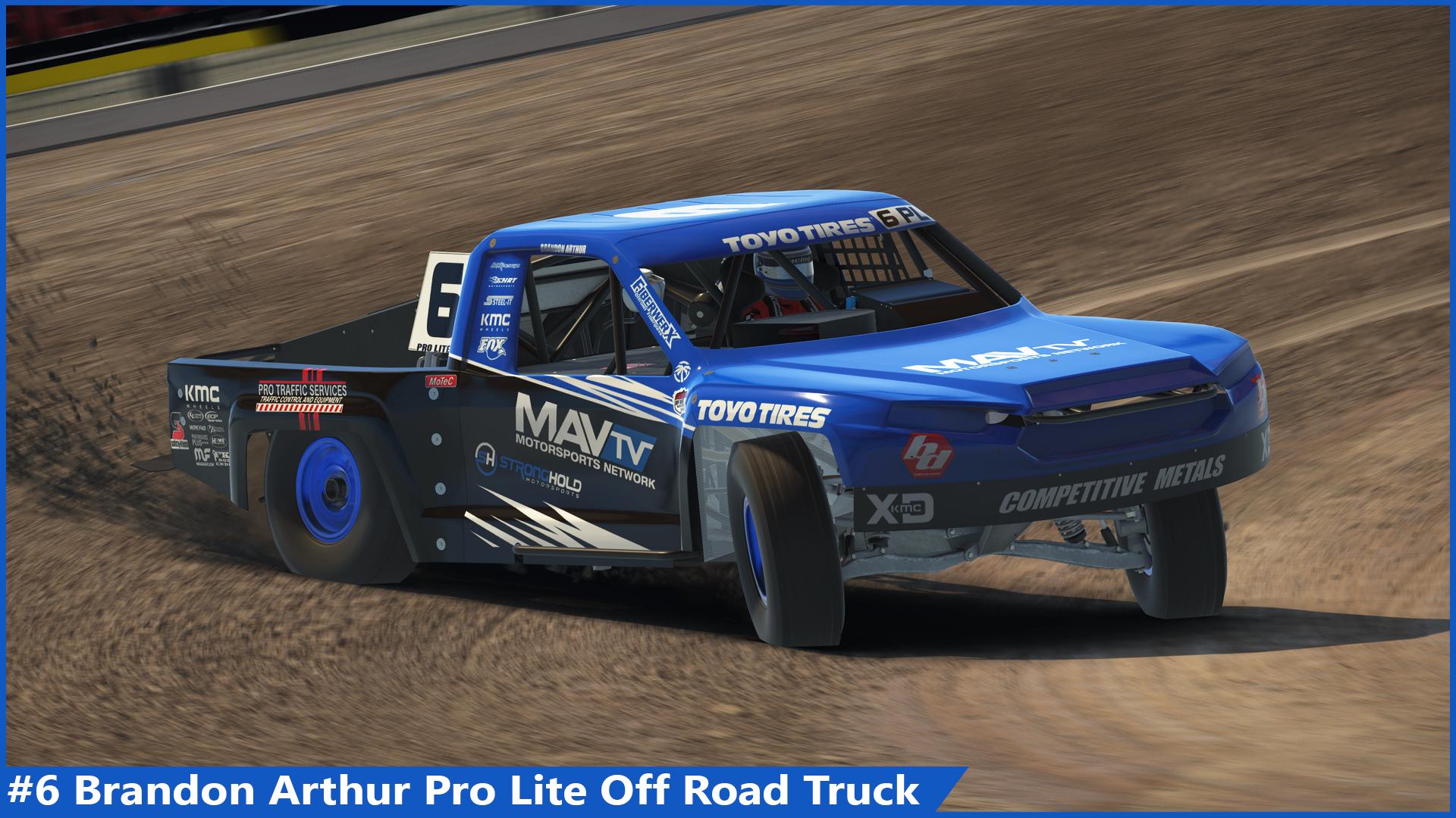 #6 Brandon Arthur Pro Lite Off Road Truck by Sergio Hernando - Trading ...