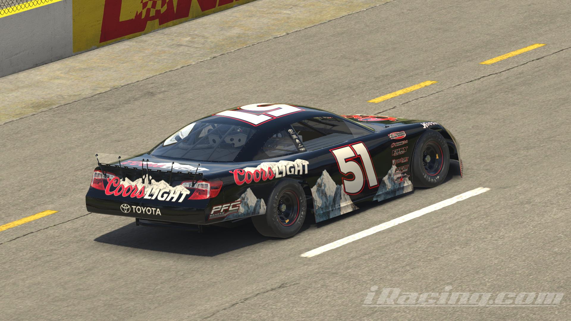 Coors Light Toyota SLM (Stamped #) by Matthew Meyer3 - Trading Paints