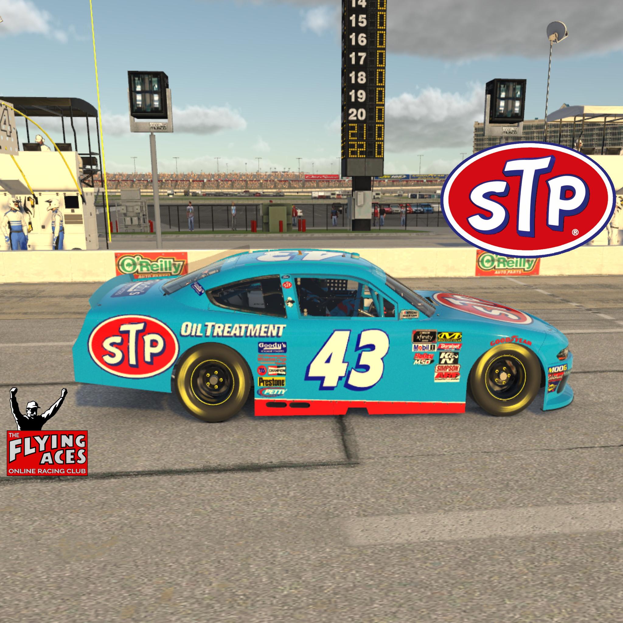 STP Xfinity Series Ford Mustang STP Red Bottom by JW