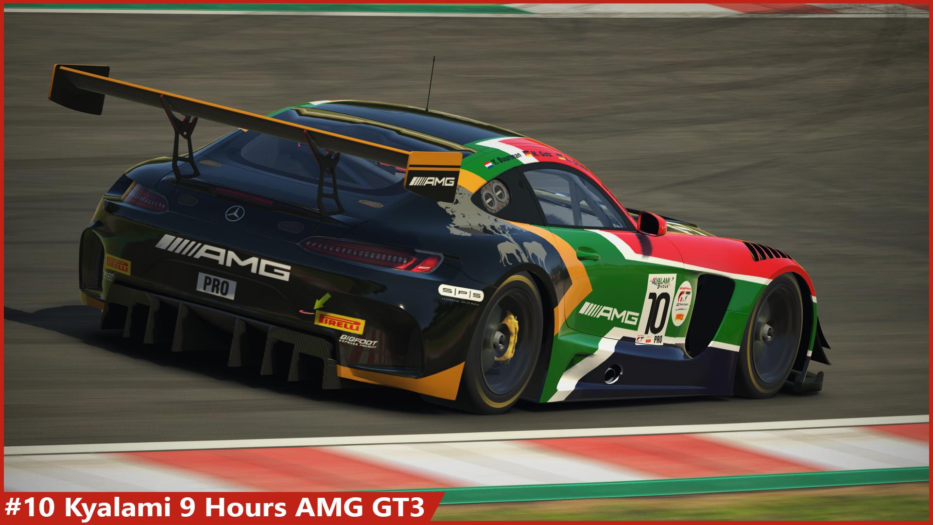 #10 Kyalami 9H AMG GT3 by Sergio Hernando - Trading Paints