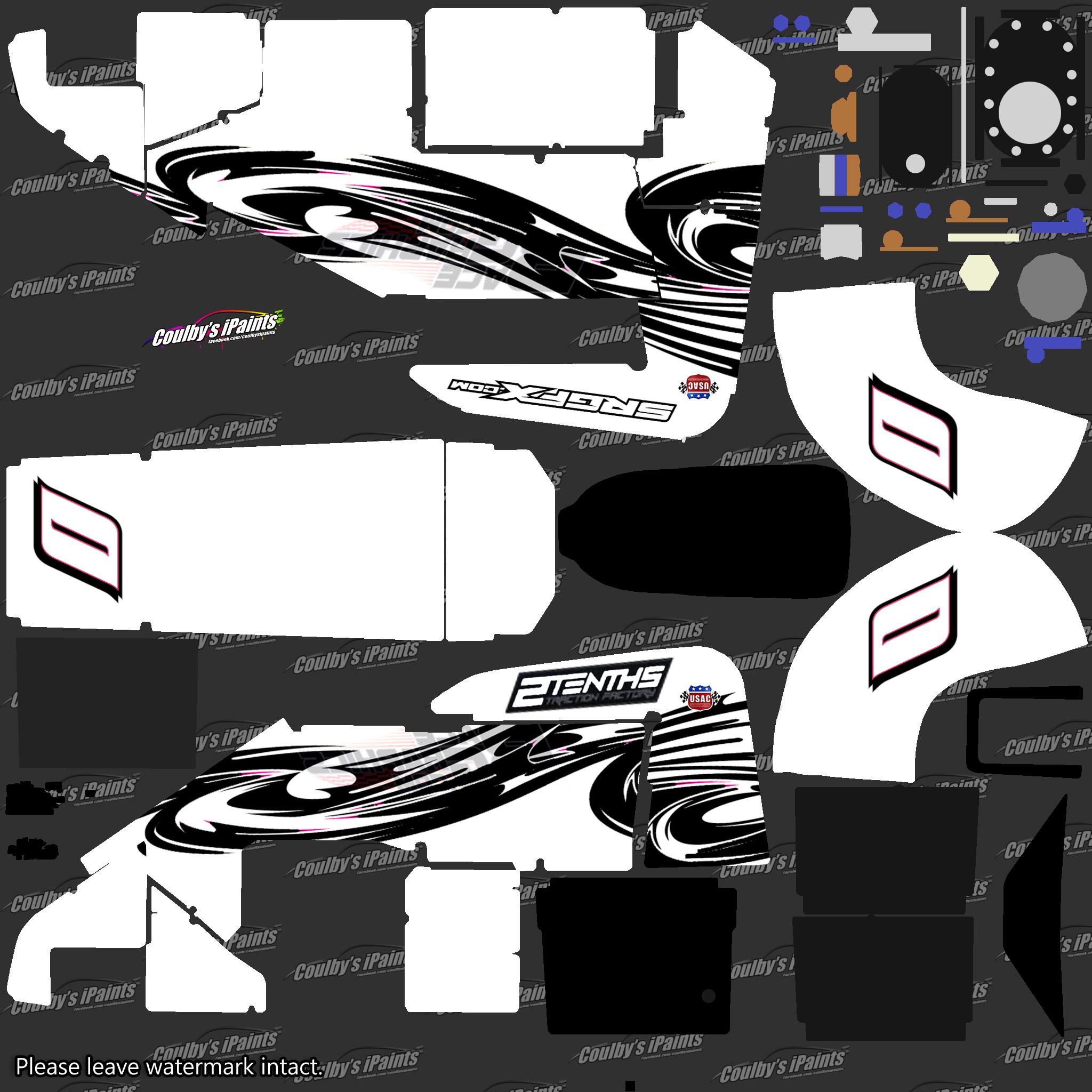 Dirt Midget Coulbys iPaints Smart Template 25 by Drey Maddox - Trading