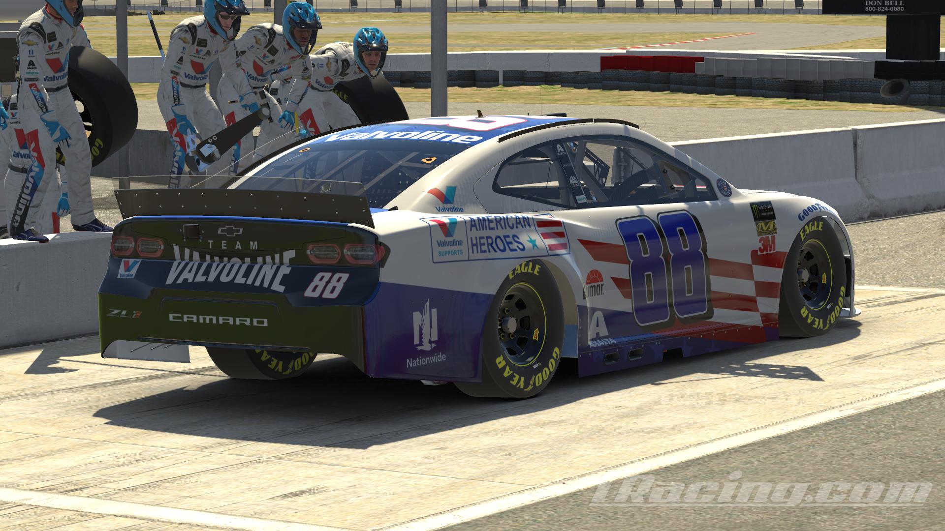 CUP #88 Alex Bowman Valvoline 2019 (With Number) by Udo Washeim ...