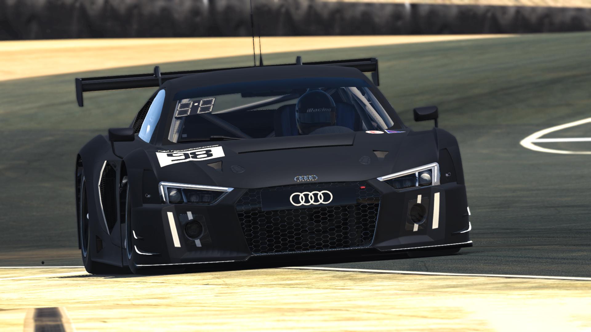 Audi r8 black matte