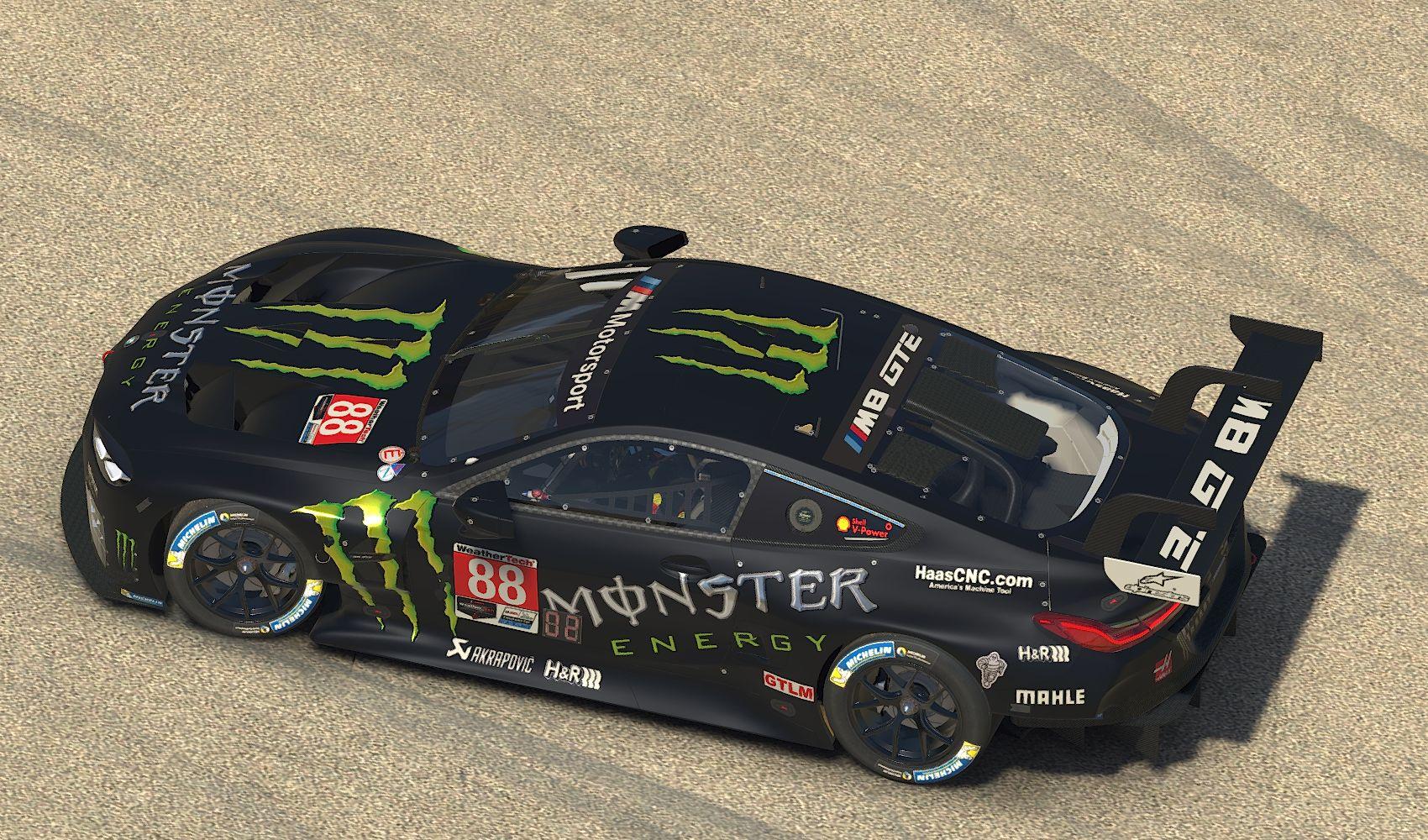 Monster Energy BMW M8 v2 by Stephane Parent - Trading Paints