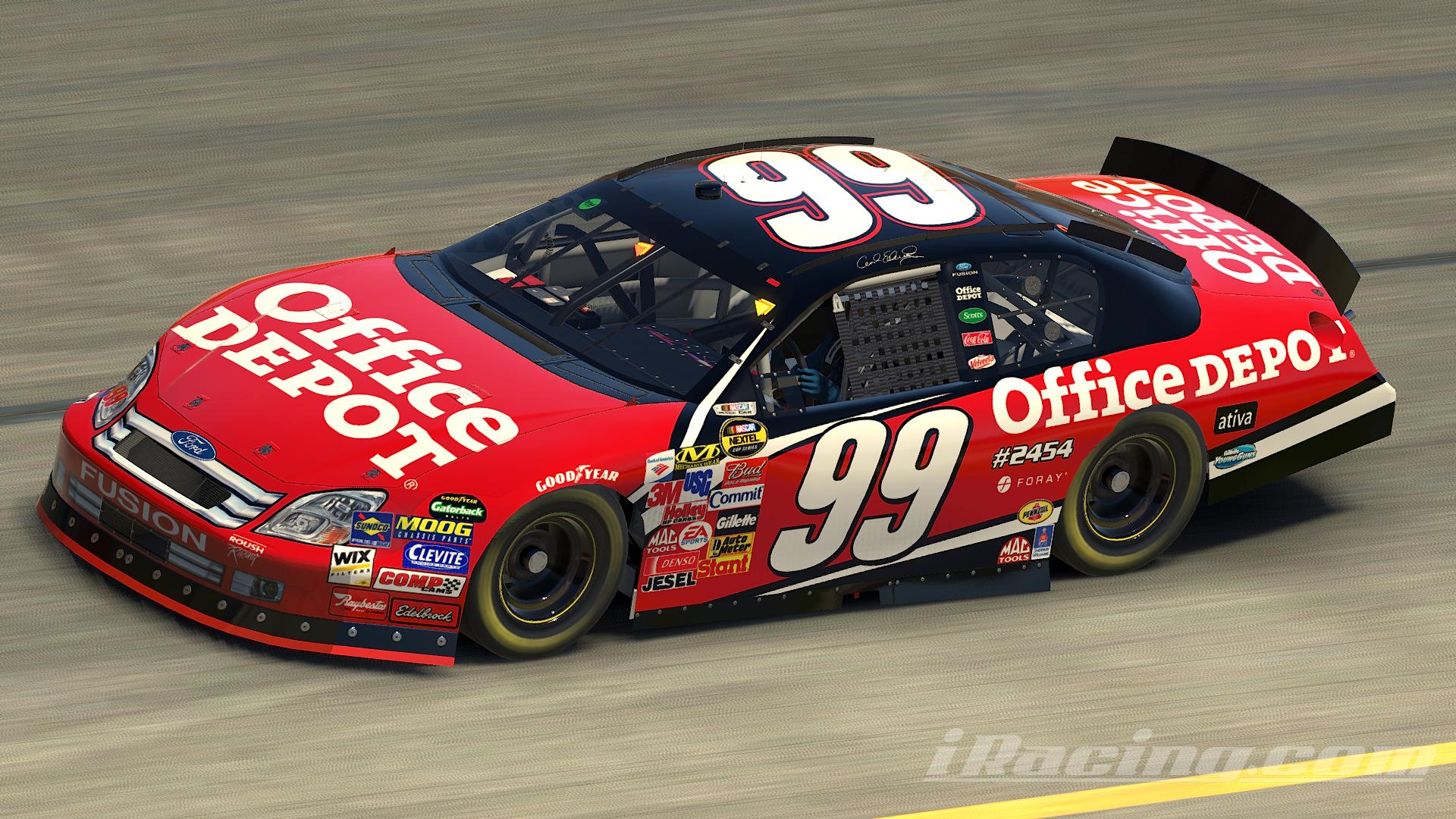 2006 Carl Edwards Office Depot By James Gutta Trading Paints