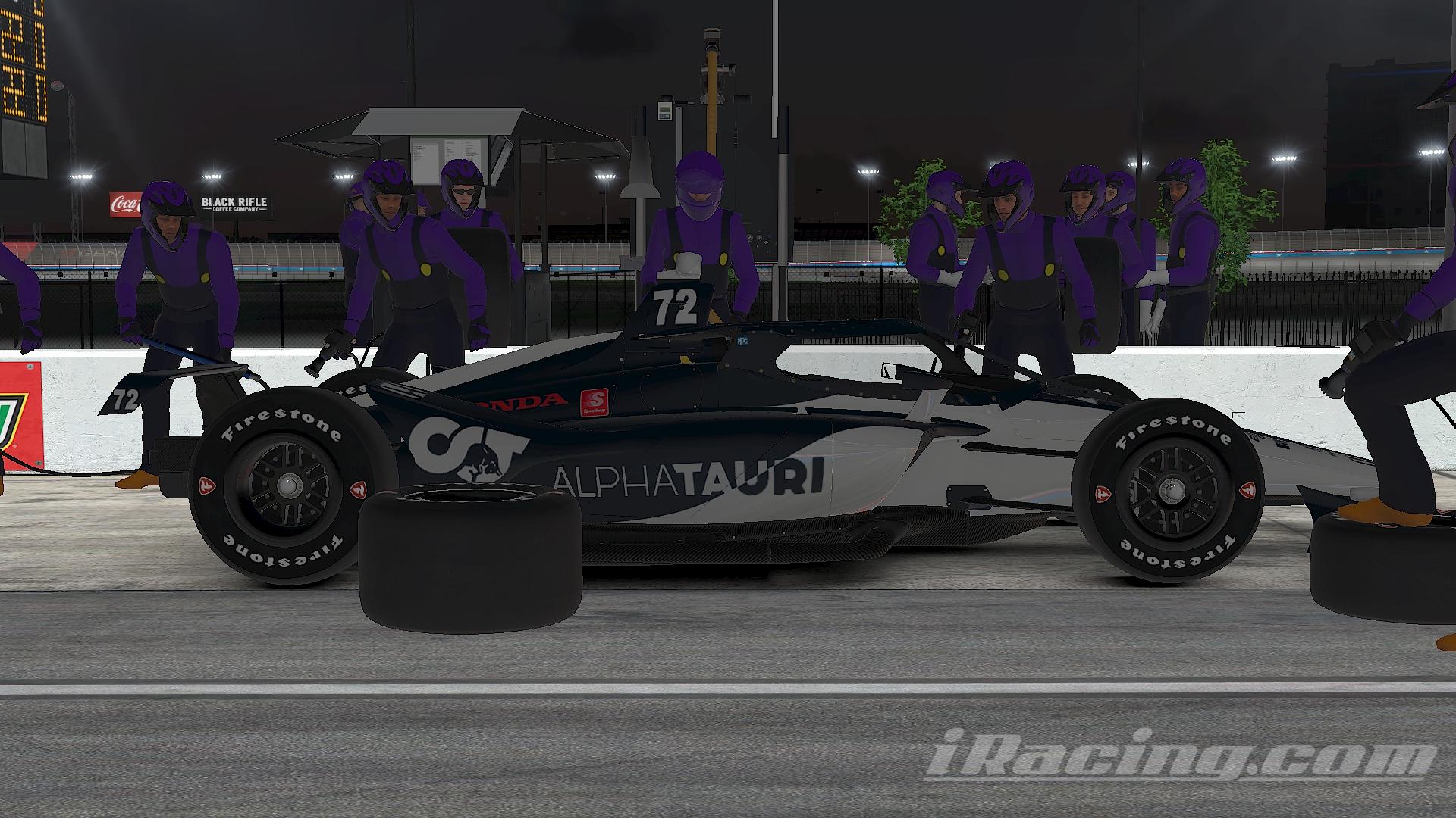 Alpha Tauri AT01 Indycar Livery by Peter Papaioannou - Trading Paints