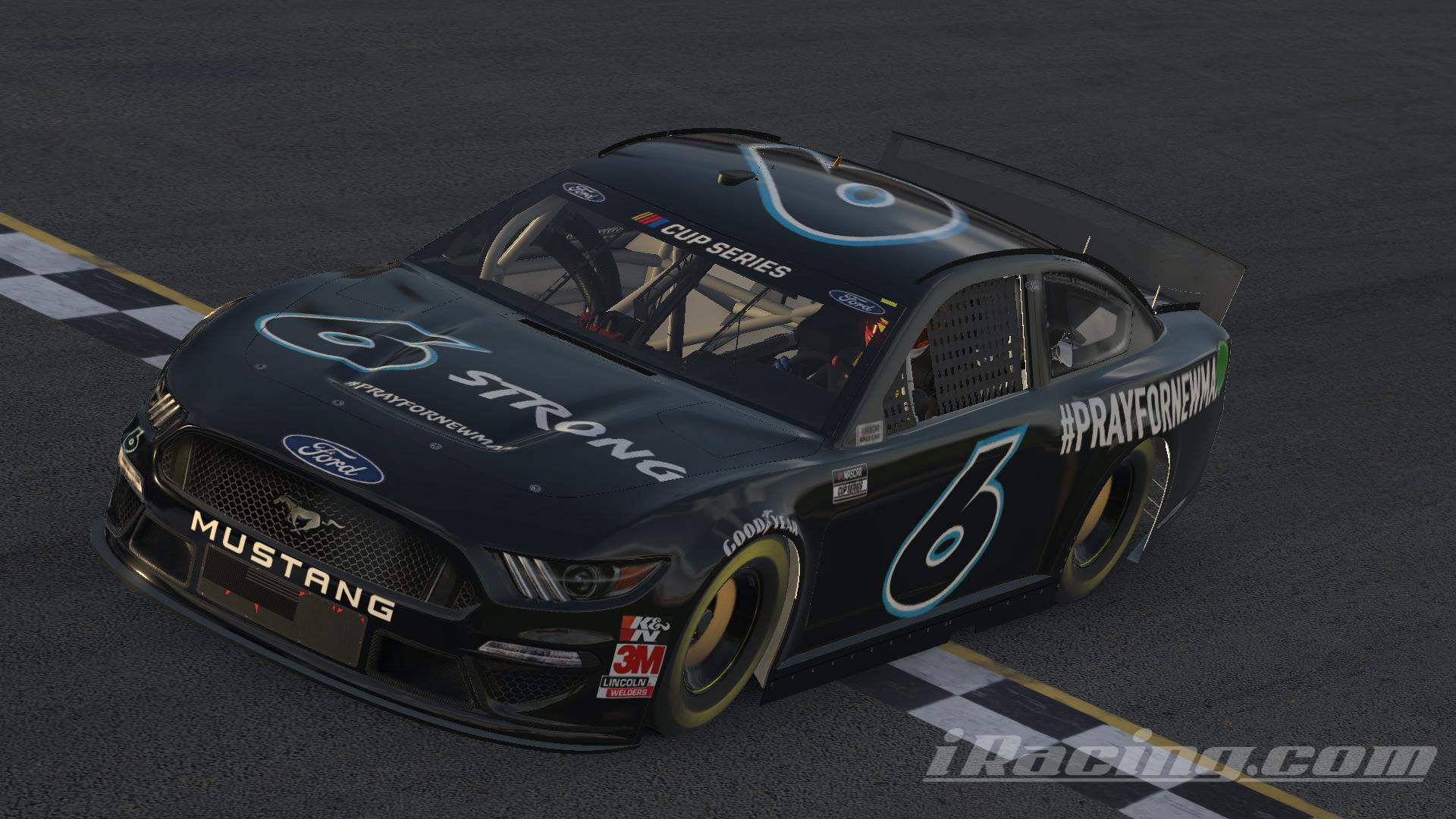 Pray for Ryan Newman (No #) by Chris T J. - Trading Paints