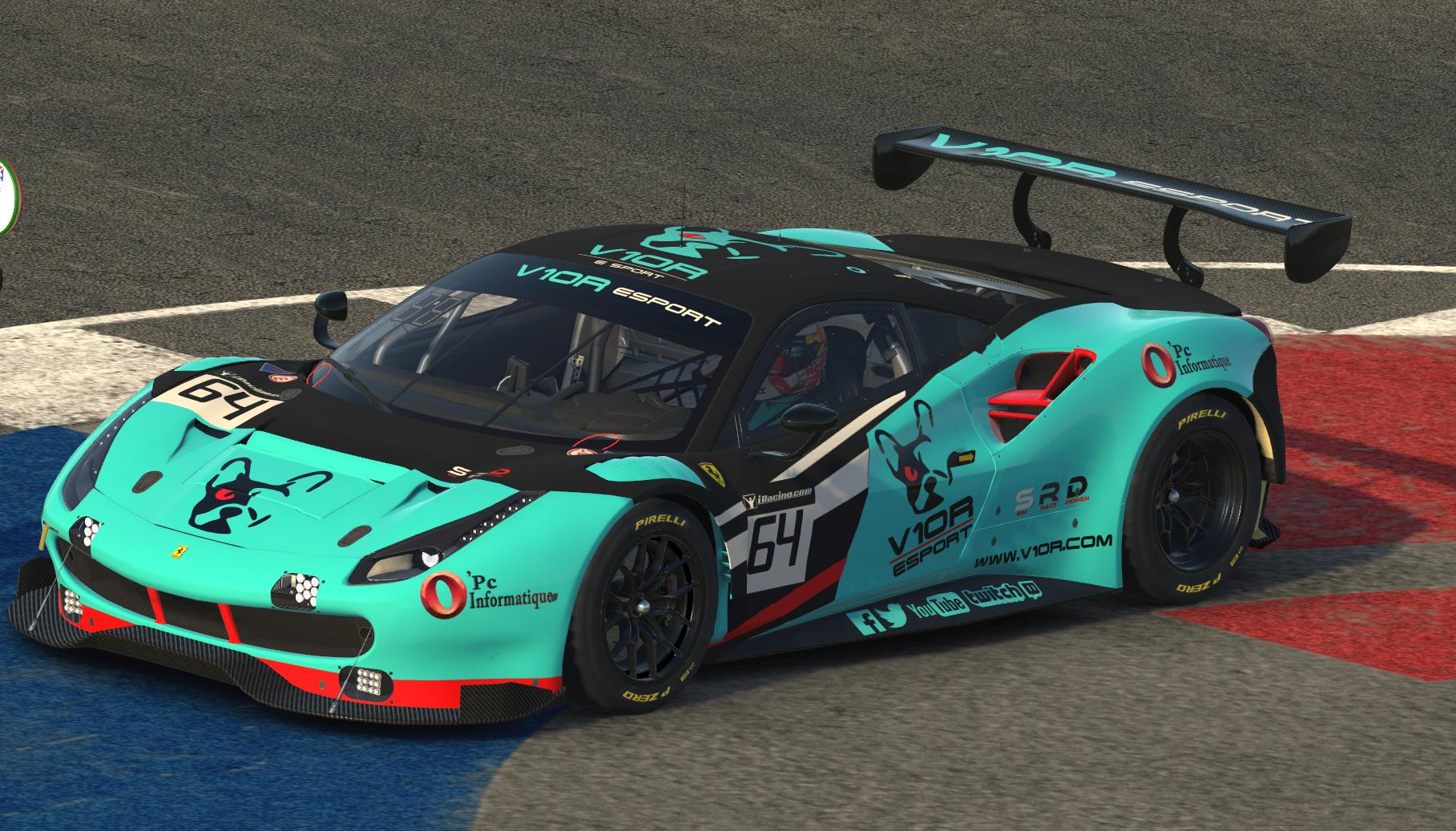 ferrari 488 gt3 model