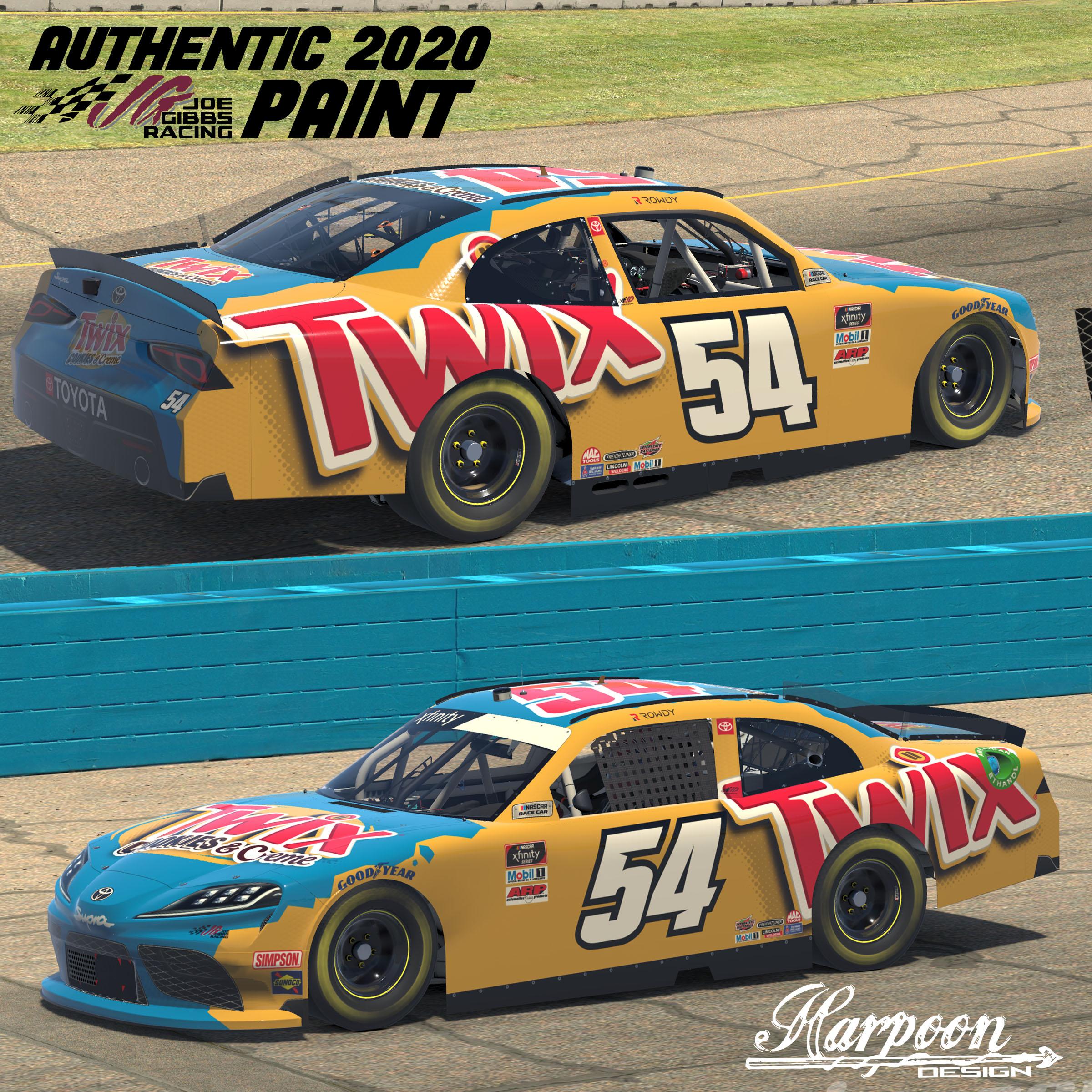 2020 Kyle Busch Twix Supra by Brantley Roden - Trading Paints