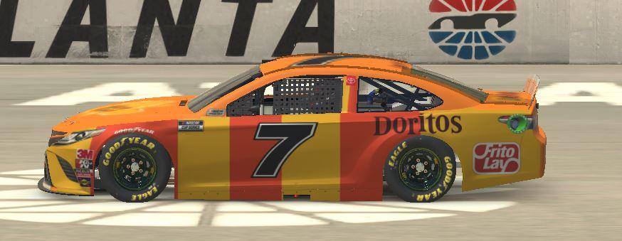 NASCAR Cup Series Frito Lay Taco Doritos Toyota Camry - Spec Map Version by Erik C Renner ...