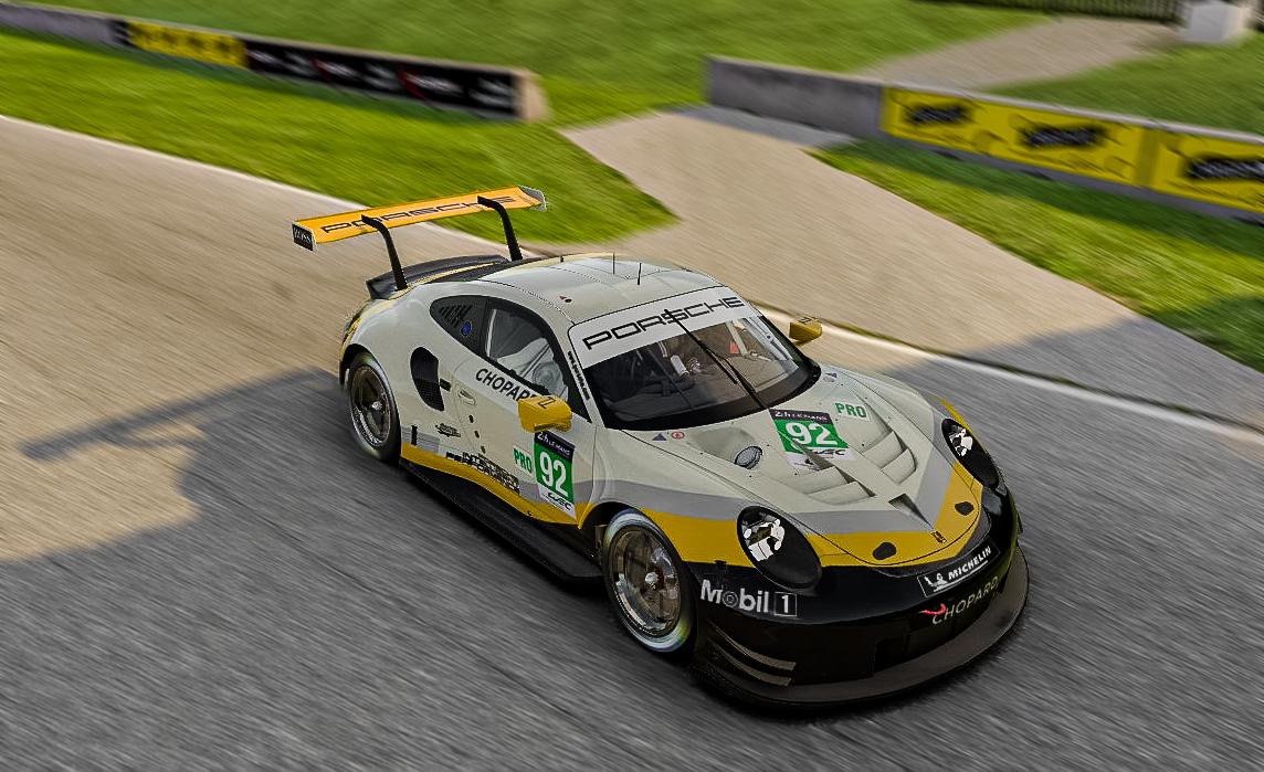 Porsche 911 RSR Chopard by Rick Block - Trading Paints