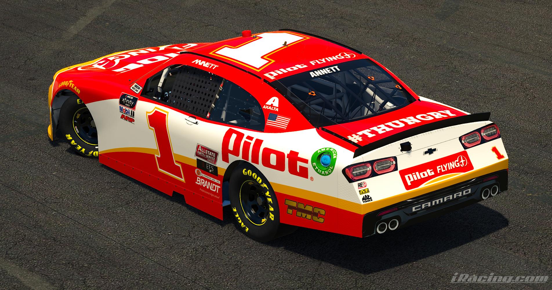 2020 Michael Annett Pilot Flying J Camaro by Ryan A Williams - Trading ...