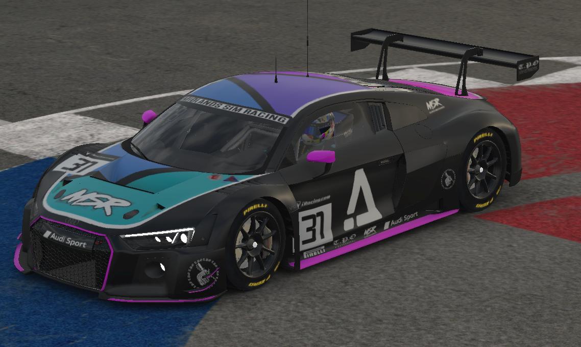 Msr Audi R8 New Pink By Chris Beardy Howard - Trading Paints