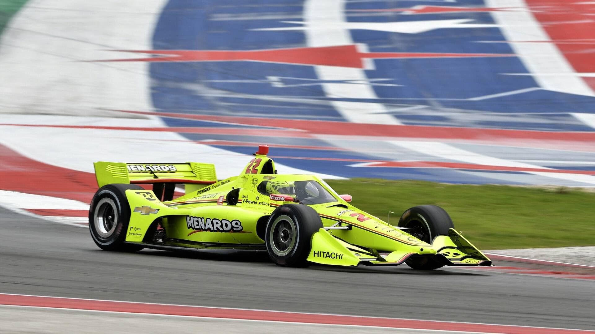 Simon Pagenaud 22 Menards 2020 NTT Data Indycar Series With Custom