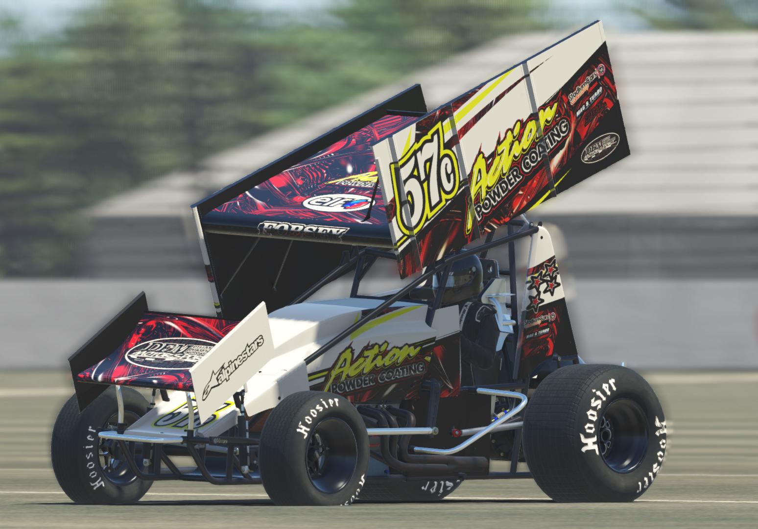 Dylan Forsey Sprintcar by Cam C. - Trading Paints