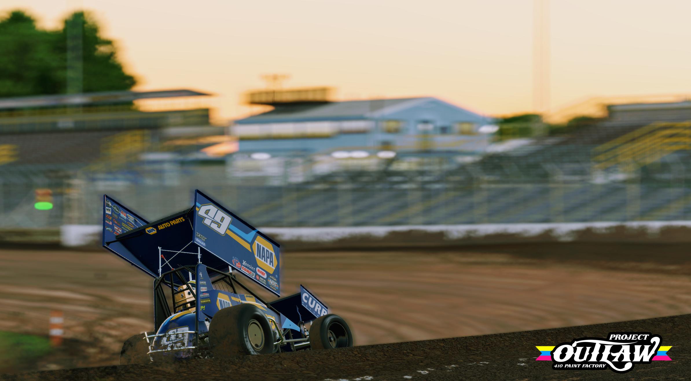 Authentic 2020 Brad Sweet NAPA Sprint Car - The one Brad himself uses ...