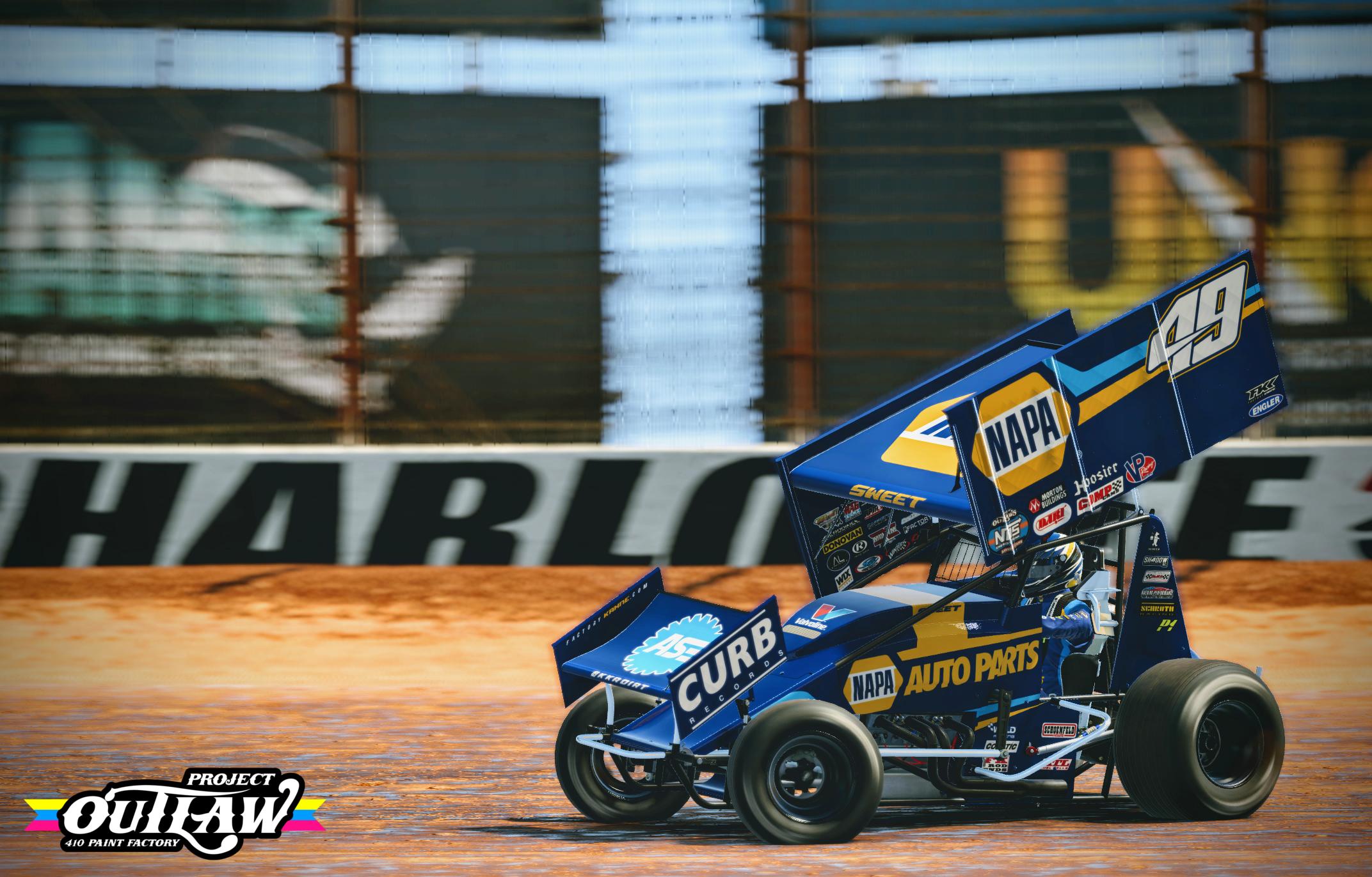 Authentic 2020 Brad Sweet NAPA Sprint Car - The one Brad himself uses ...