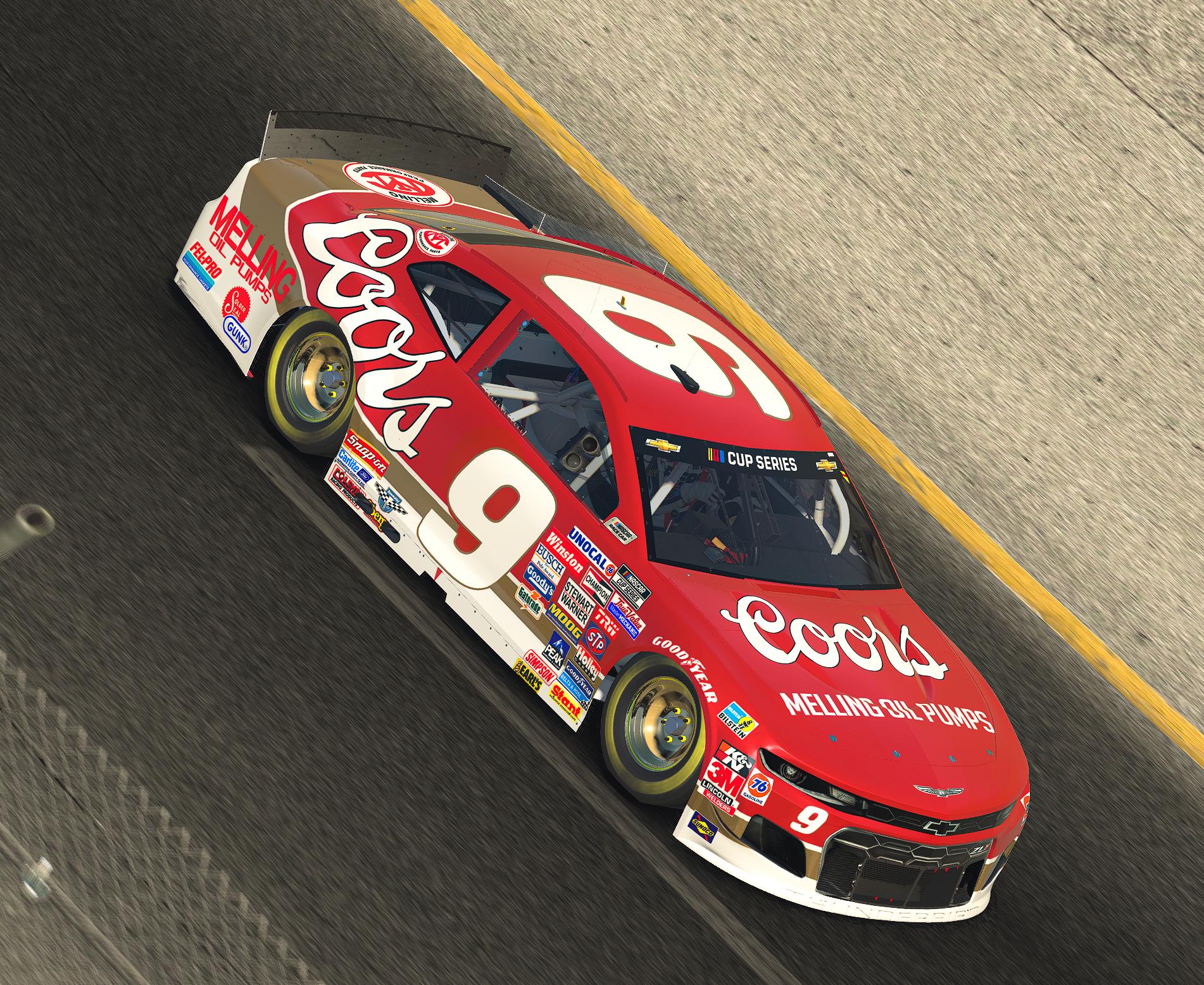 New Spec Update 1987 Bill Elliott COORS by Corey H. - Trading Paints