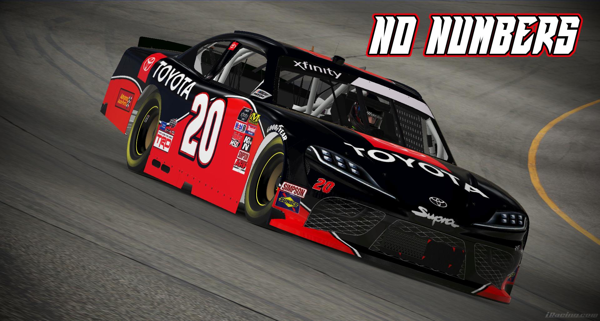 Toyota - Joe Gibbs Racing Fictional ( w/o numbers ) by Dane Kruse