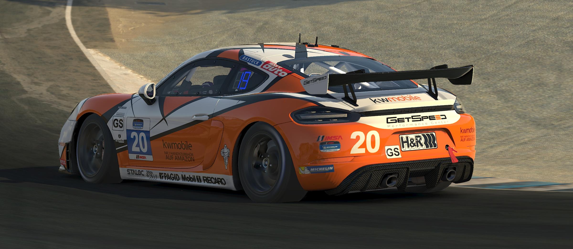 Team GetSpeed Porsche GT4 by Chris Yardley - Trading Paints