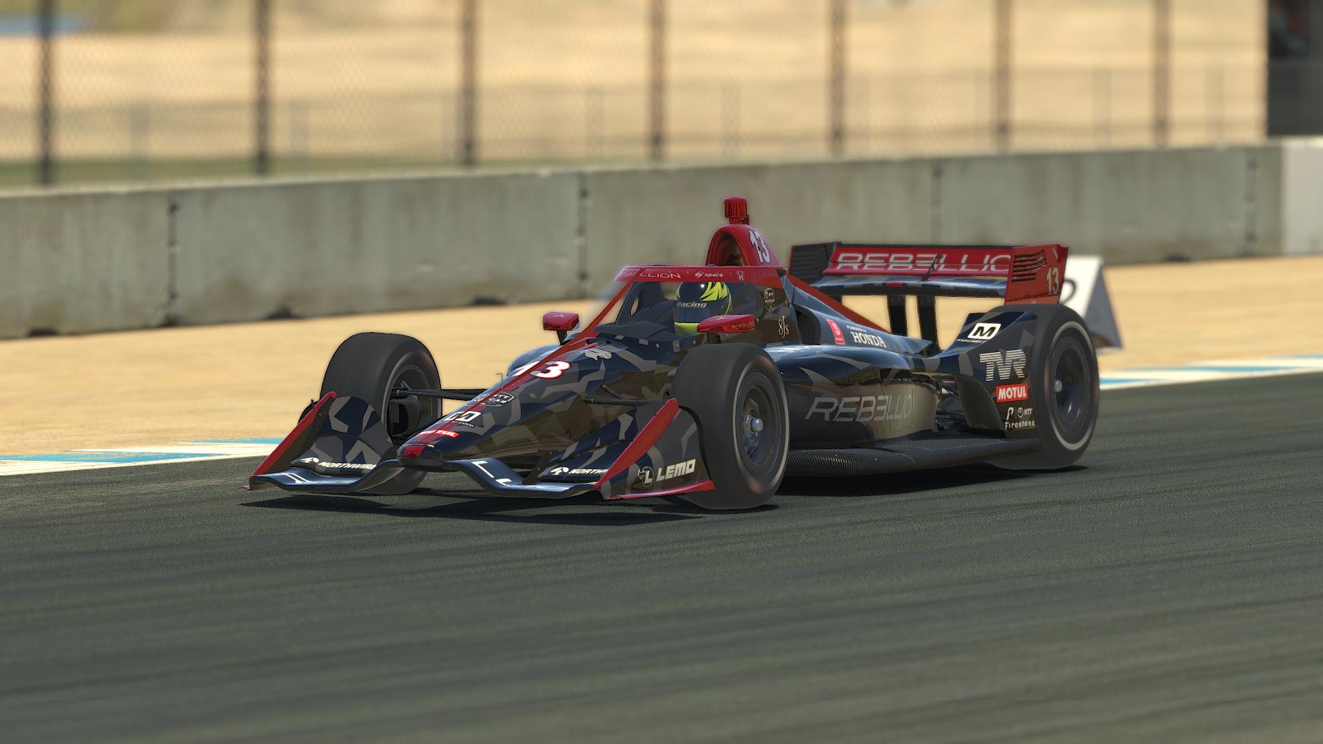 Rebellion Racing (Black) by Zak Scholes - Trading Paints