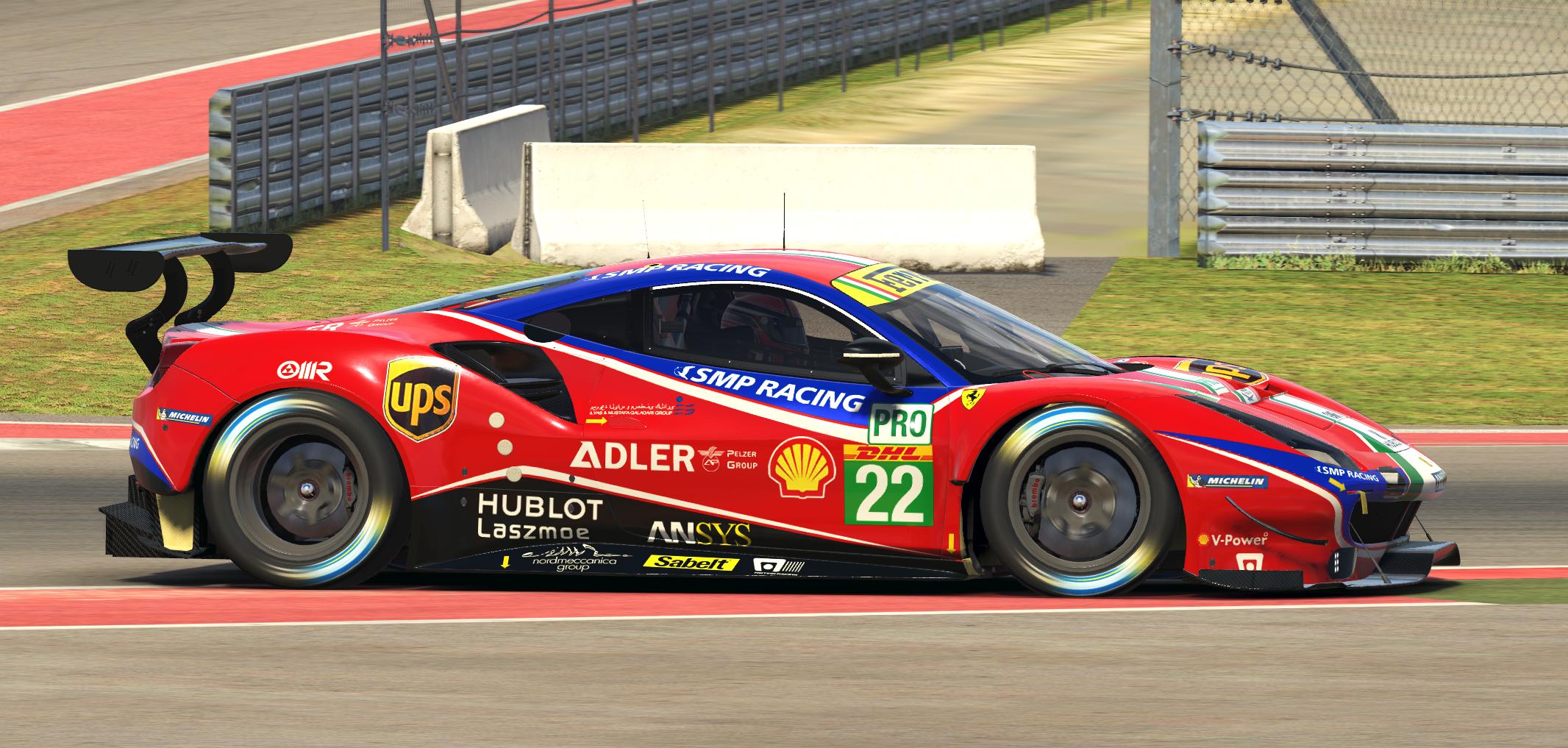 AF Corse #51 2020 WEC Ferrari 488 GTE by Emil Kofod - Trading Paints